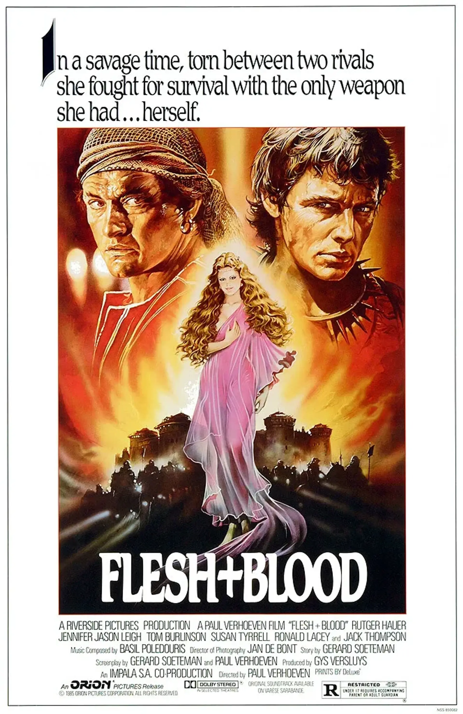 فیلم گوشت و خون (Flesh+Blood 1985)