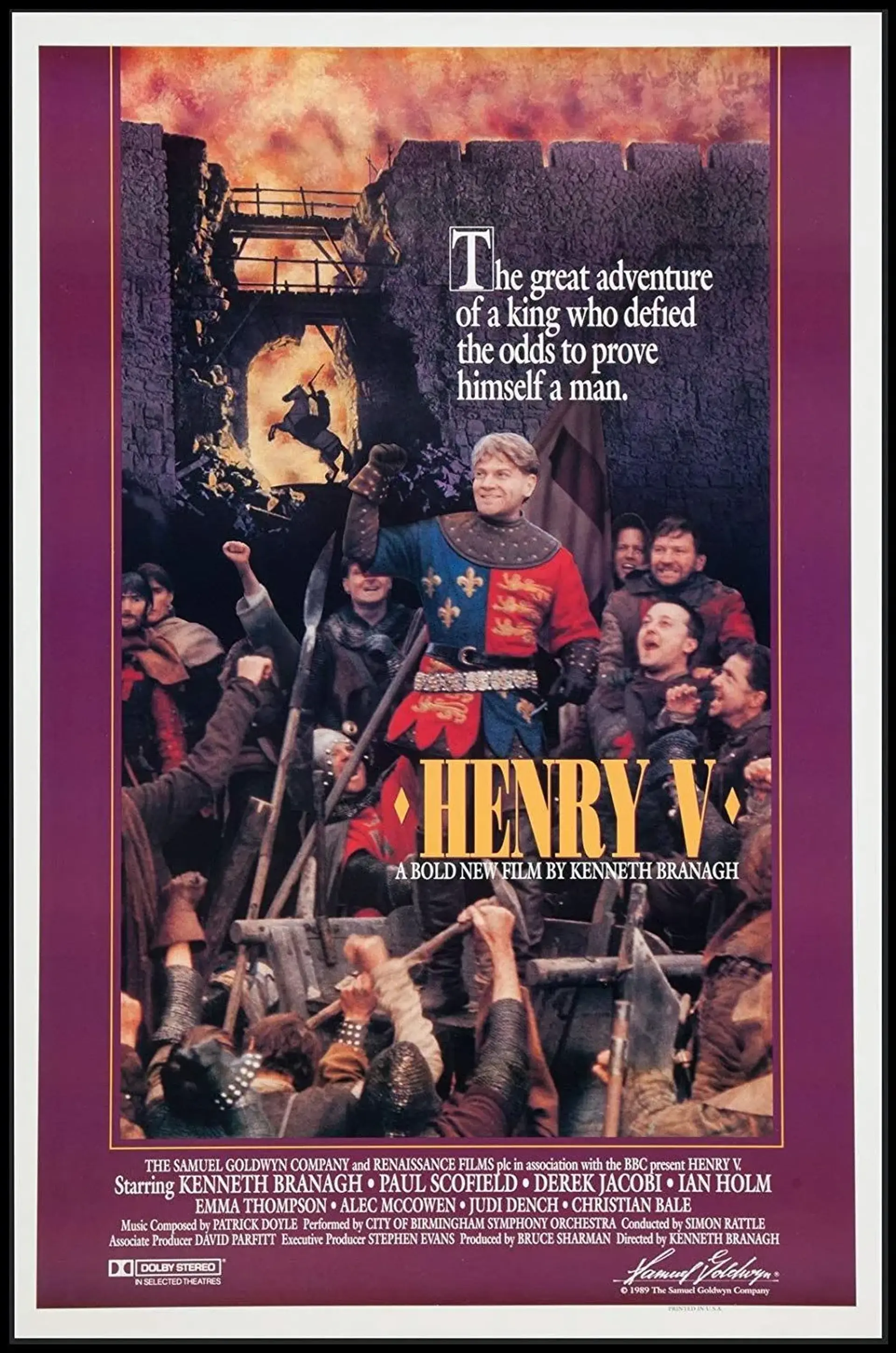 فیلم هنری پنجم (Henry V 1989)