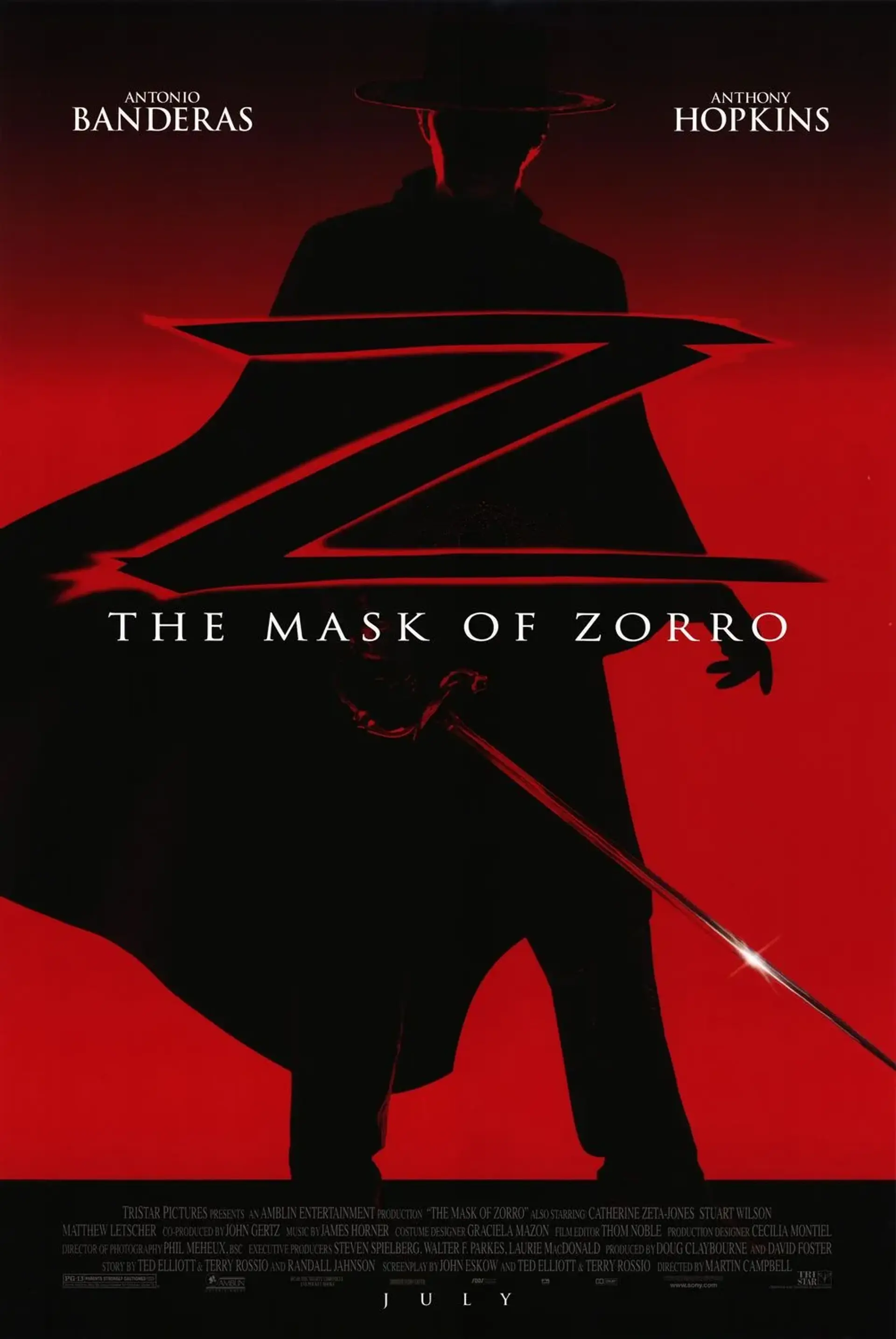 فیلم نقاب زورو (The Mask of Zorro 1998)