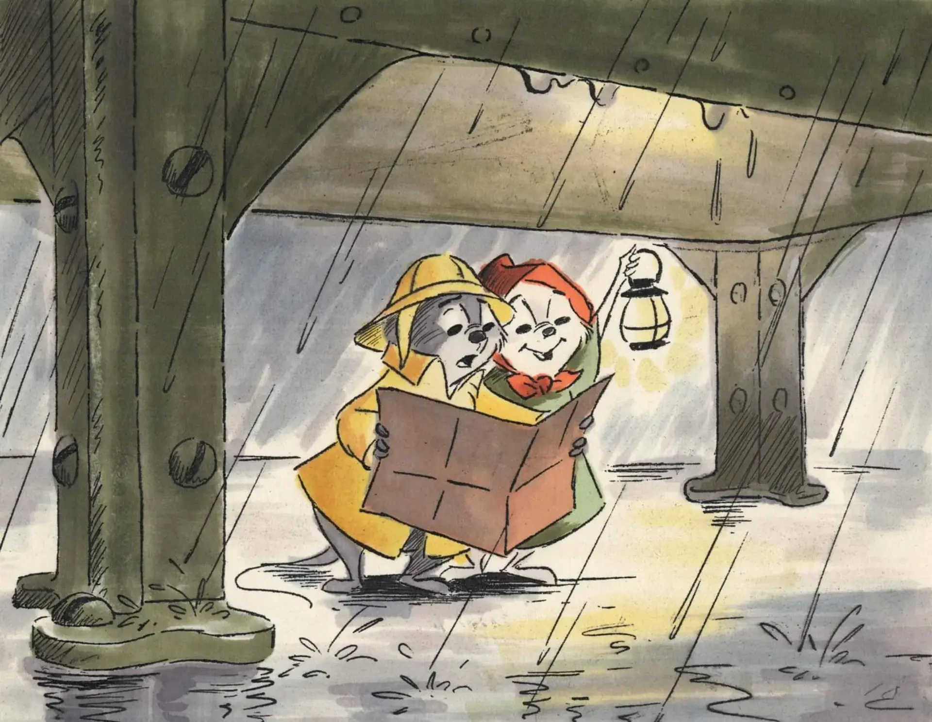 انیمیشن نجات‌ دهندگان (The Rescuers 1977)