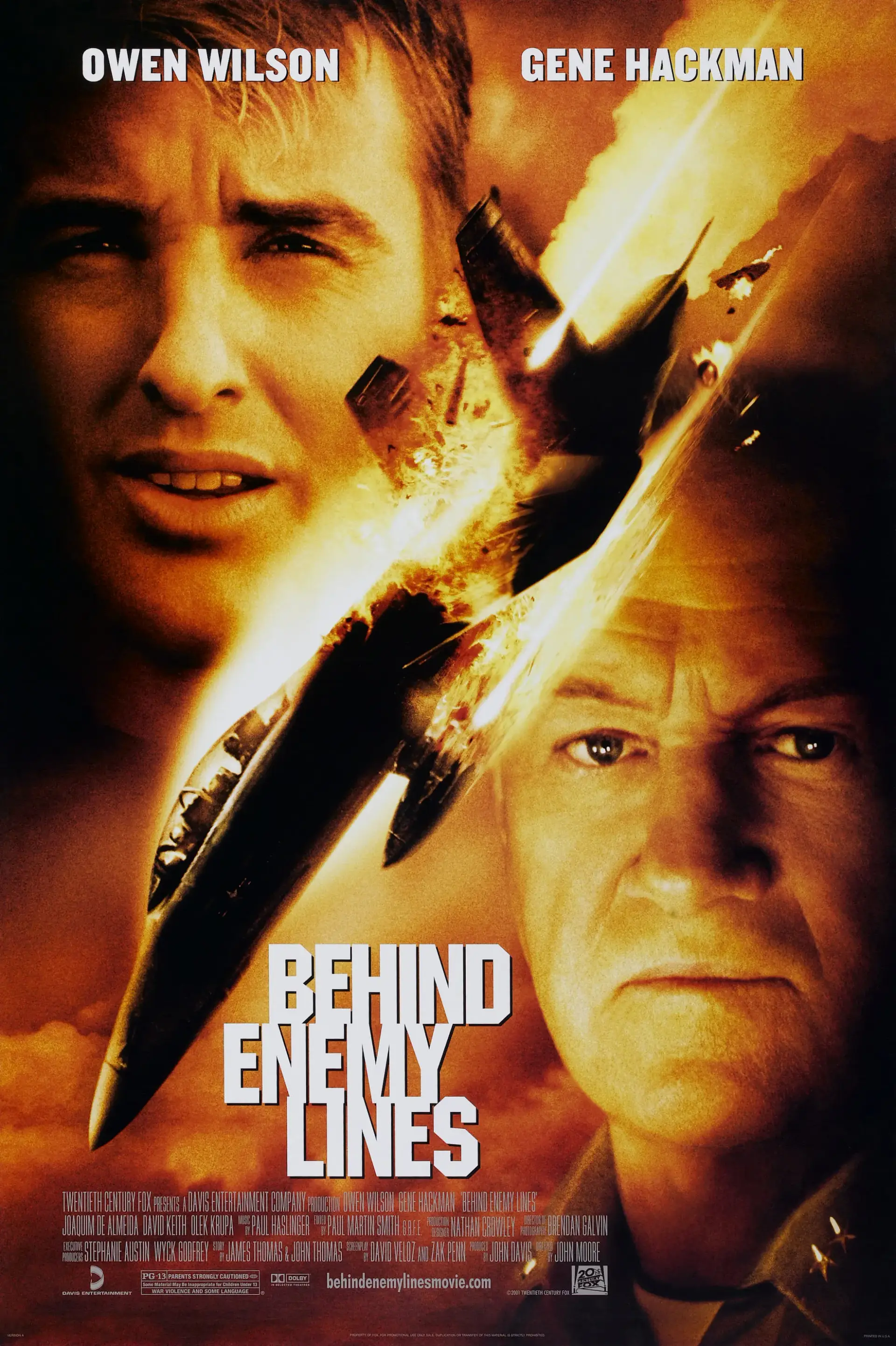 فیلم پشت خطوط دشمن (Behind Enemy Lines 2001)