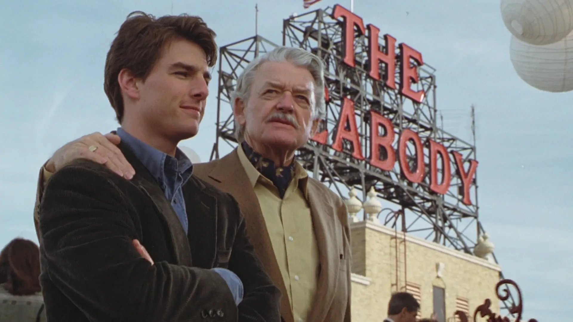 Tom Cruise and Hal Holbrook in The Firm (1993)