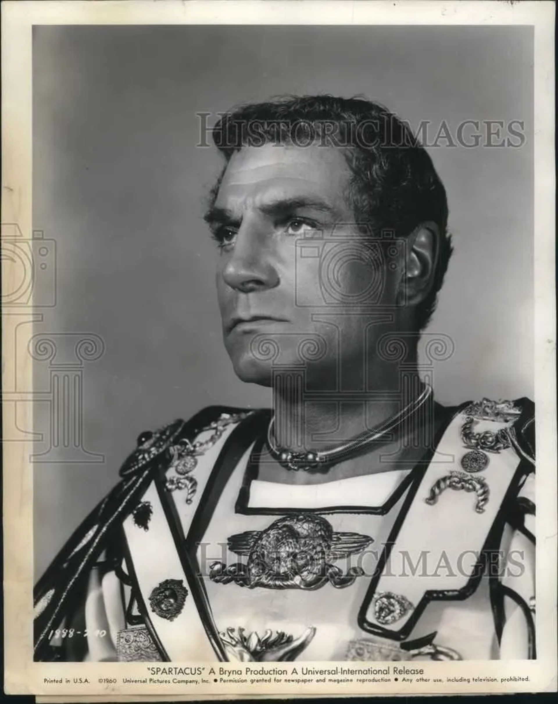 Laurence Olivier in Spartacus (1960)