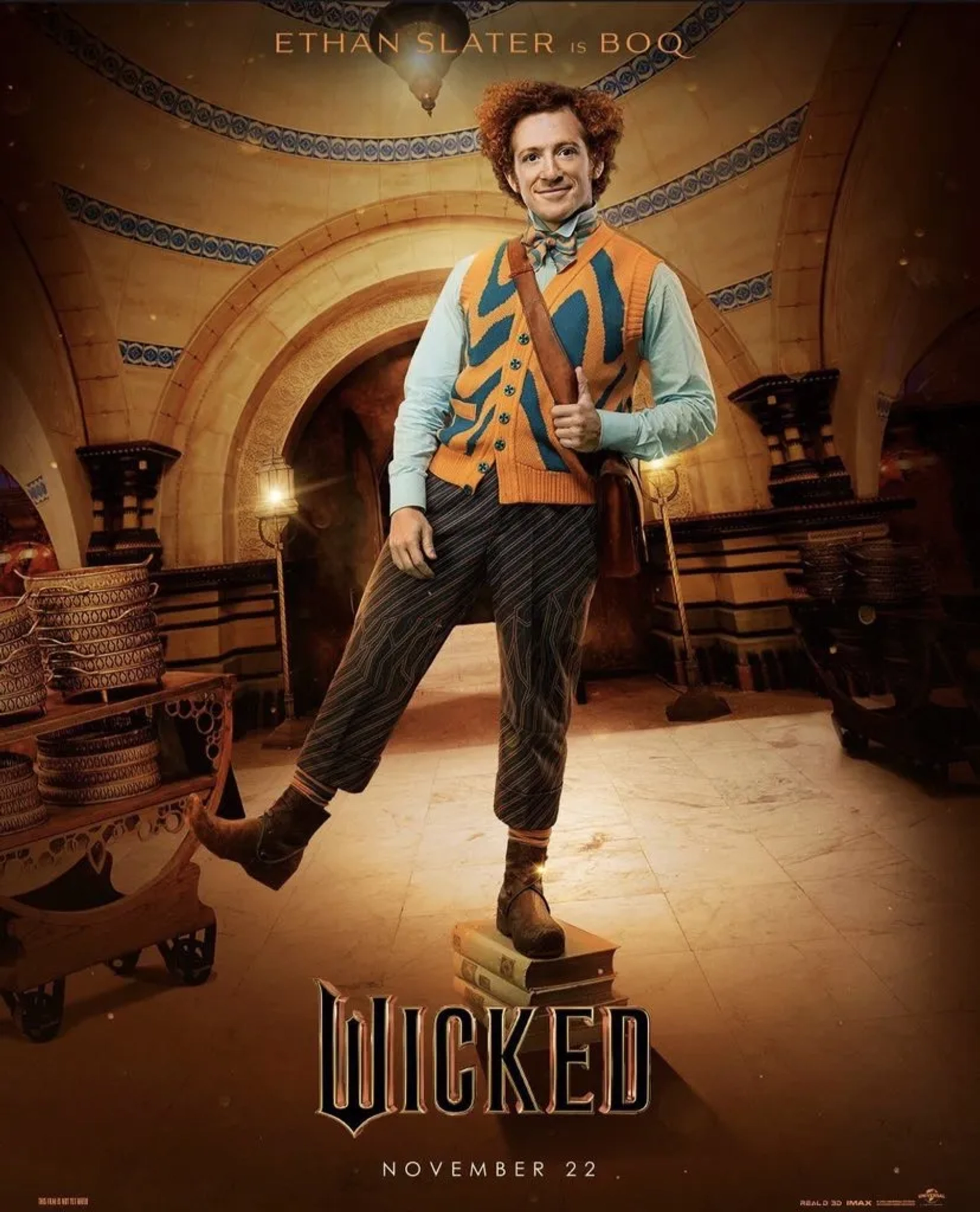 Ethan Slater in Wicked (2024)