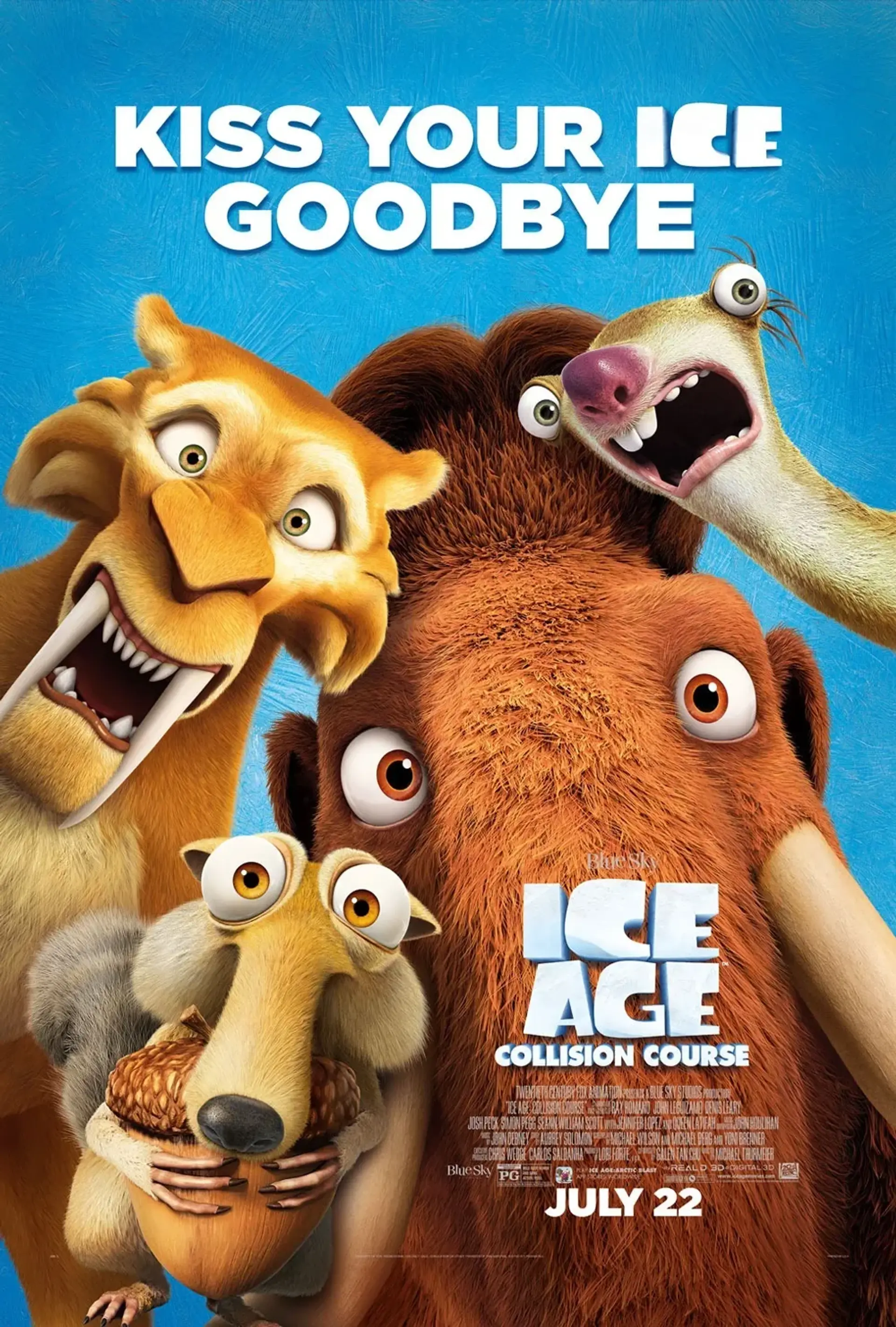 انیمیشن عصر یخبندان: دوره برخورد (Ice Age: Collision Course 2016)