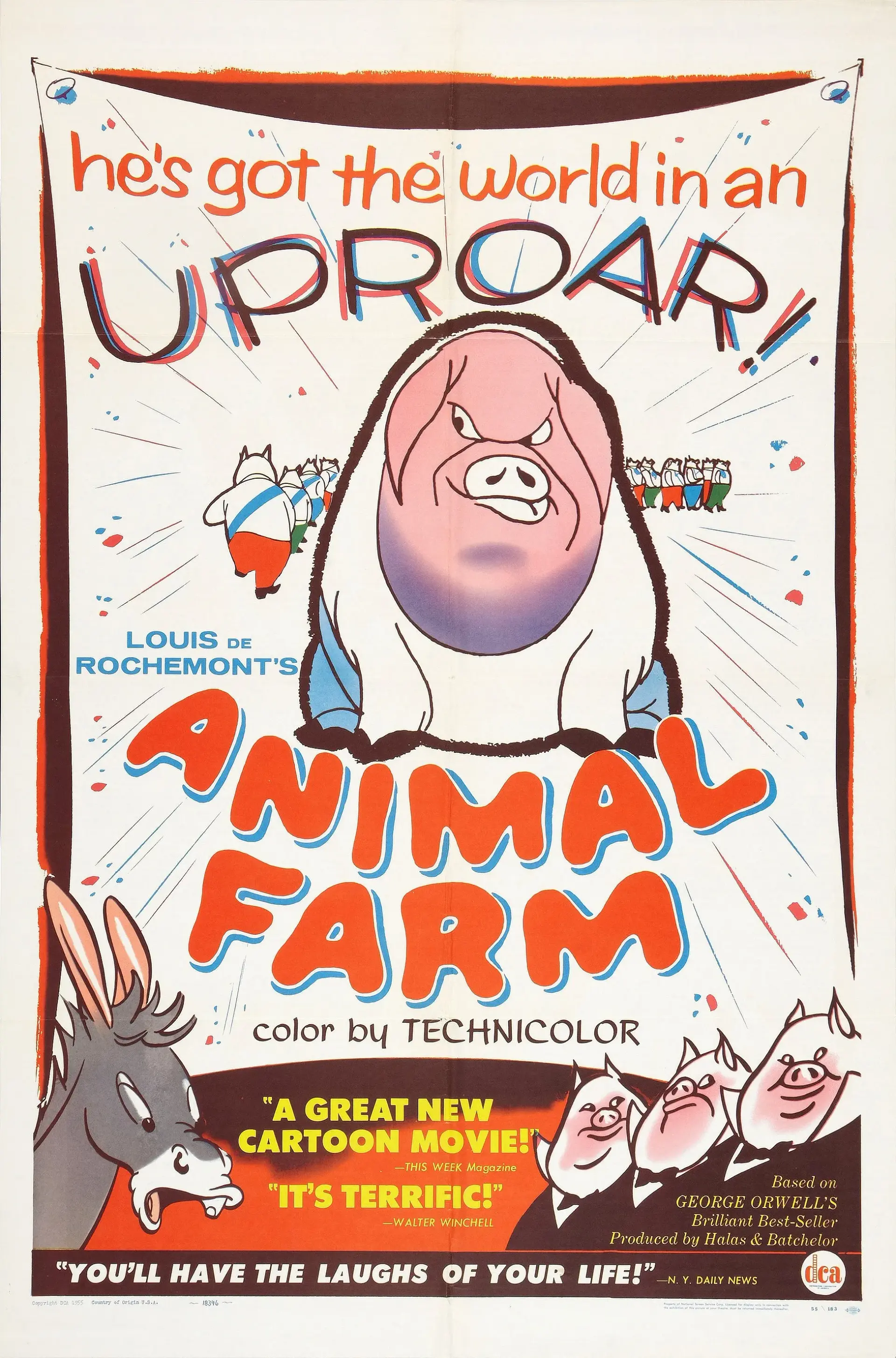انیمیشن مزرعه حیوانات (Animal Farm 1954)