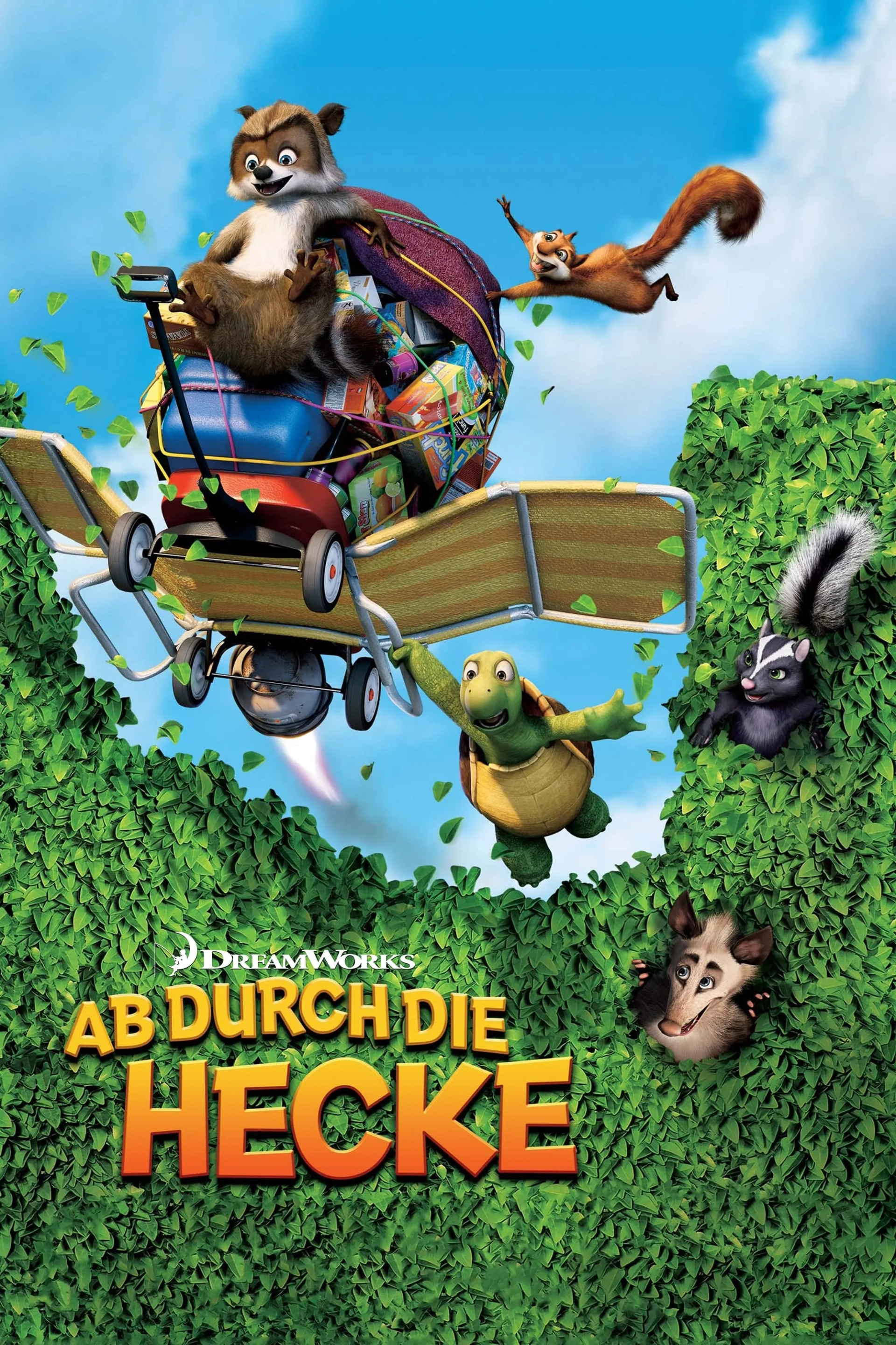 انیمیشن آن سوی پرچین (Over the Hedge 2006)