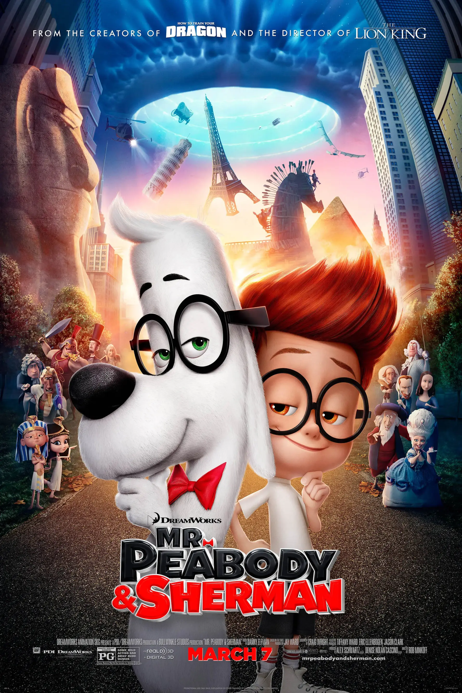 انیمیشن آقای پیبادی و شرمن (Mr. Peabody & Sherman 2014)