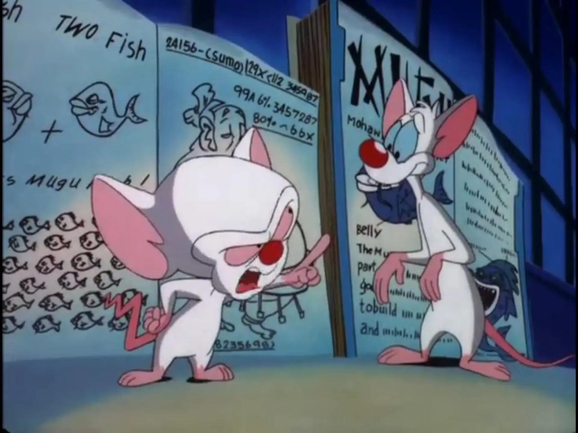 انیمیشن پینکی و برین (Pinky and the Brain 1995)