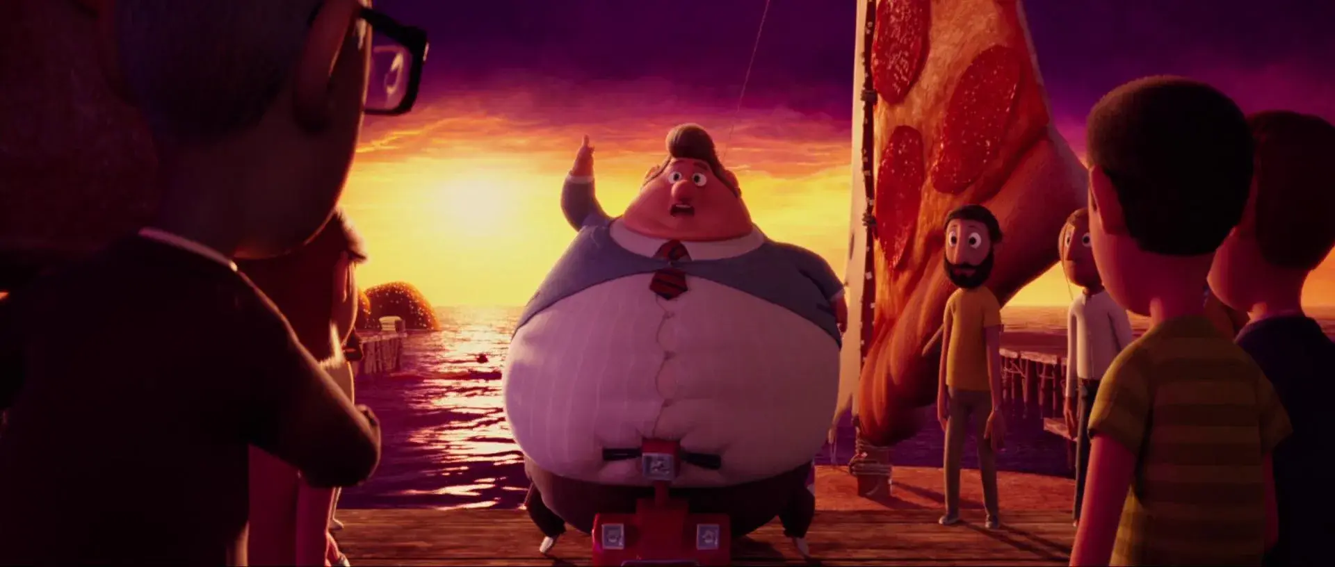 انیمیشن ابری با احتمال بارش کوفته قلقلی (Cloudy with a Chance of Meatballs 2009)