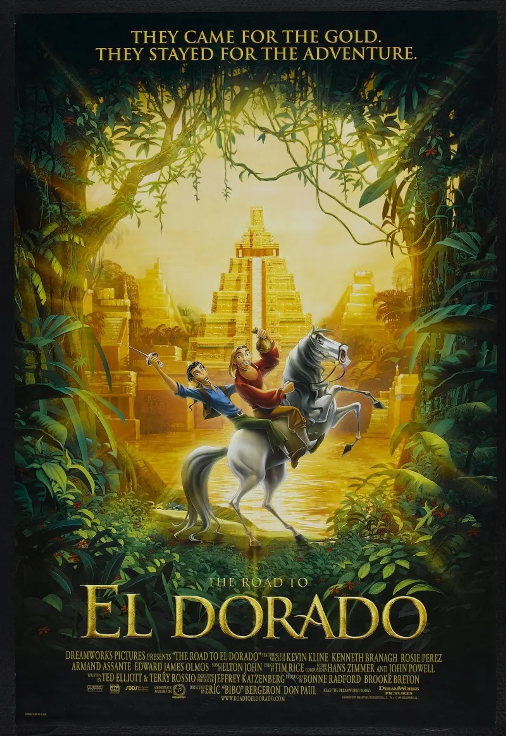 انیمیشن به سوی الدورادو (The Road to El Dorado 2000)