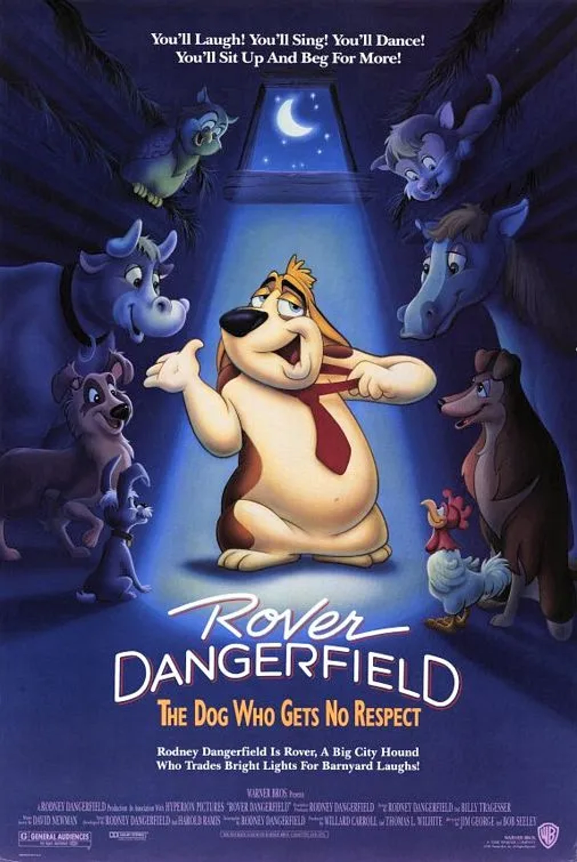 انیمیشن روور در مزرعه (Rover Dangerfield 1991)
