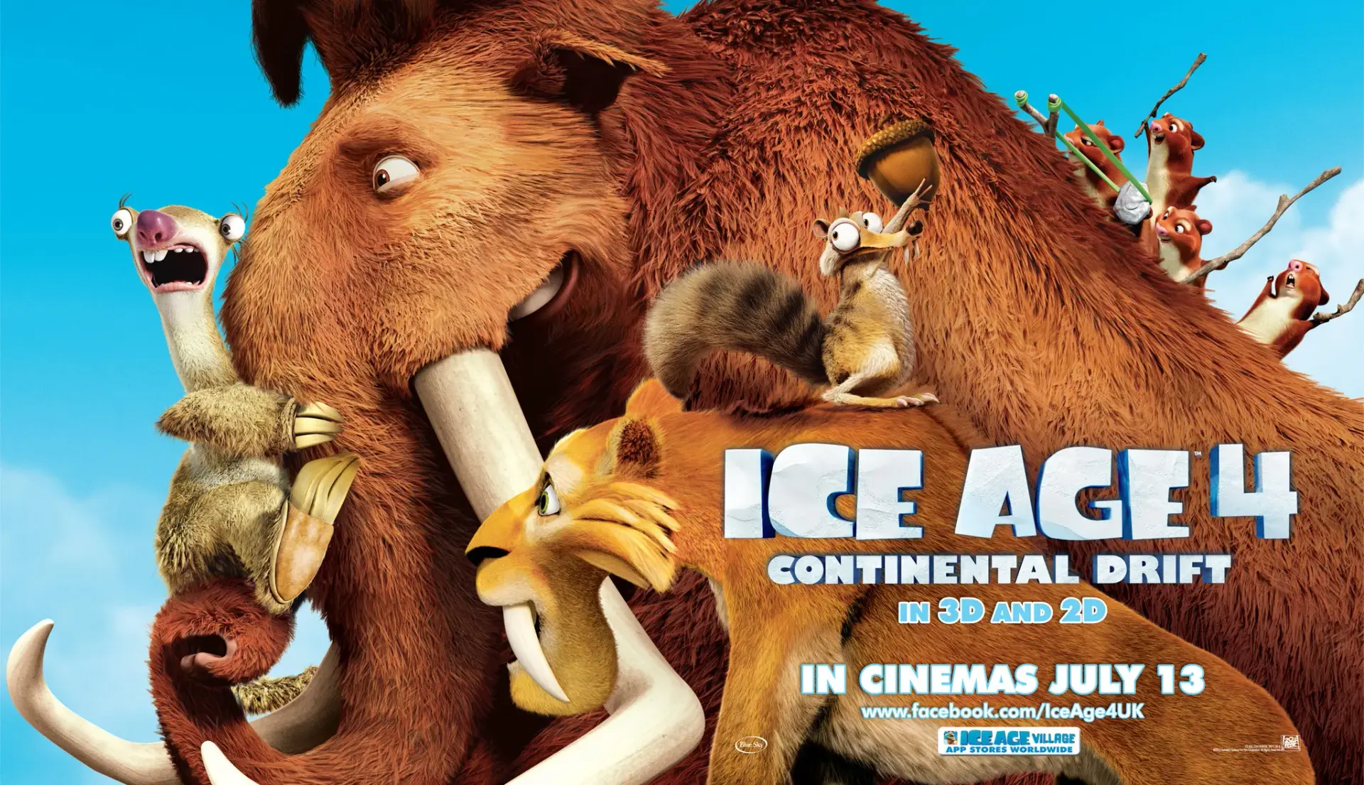 انیمیشن عصر یخبندان ۴: رانش قاره ای (Ice Age: Continental Drift 2012)