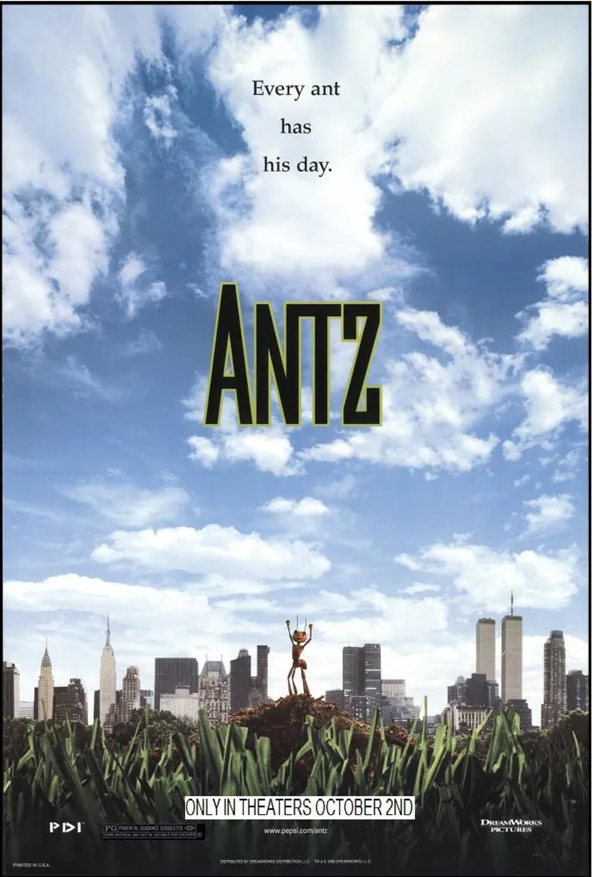 انیمیشن مورچه‌ ای به نام زی (Antz 1998)