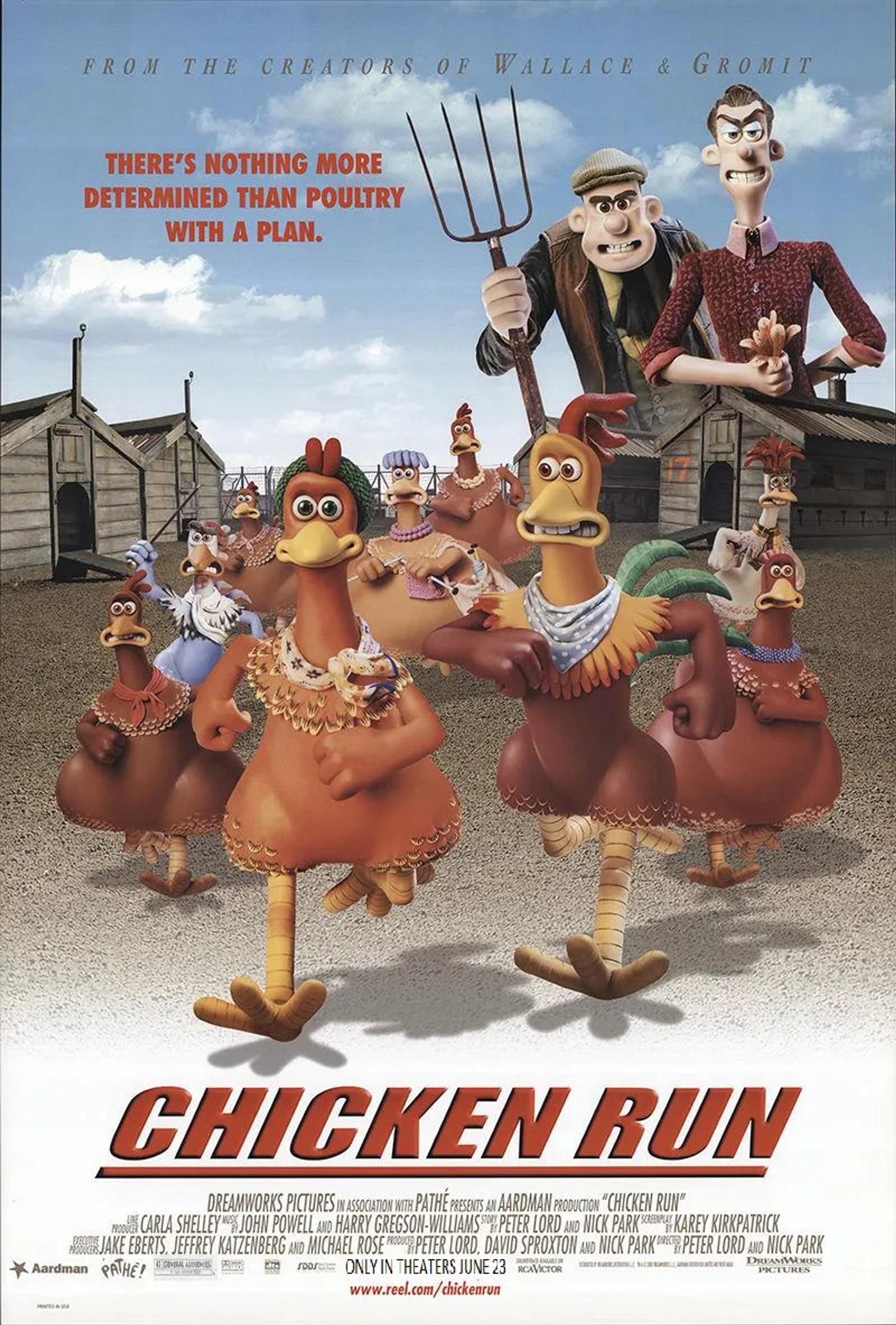 انیمیشن فرار مرغی (Chicken Run 2000)