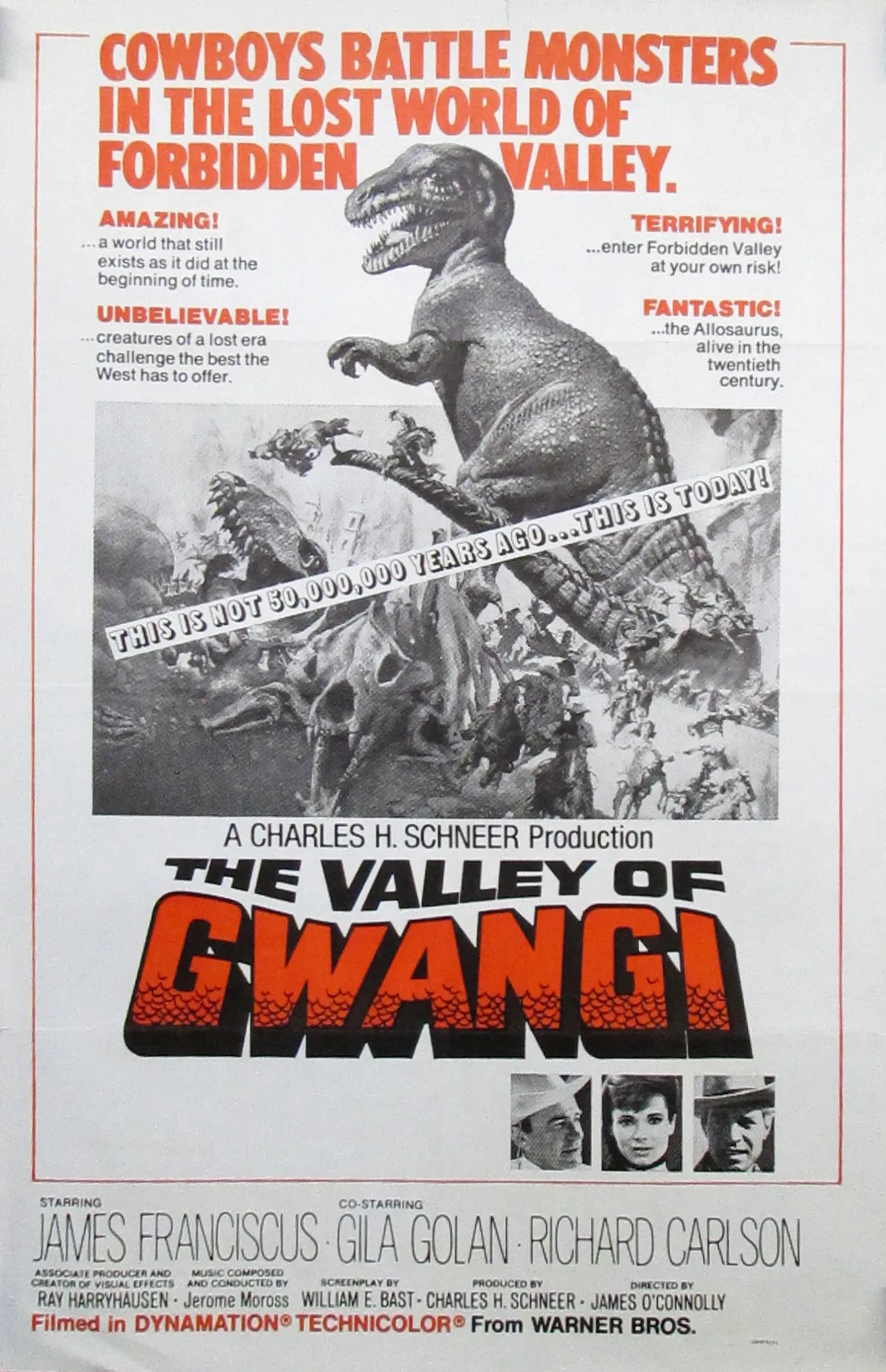 فیلم دره گوانگی (The Valley of Gwangi 1969)