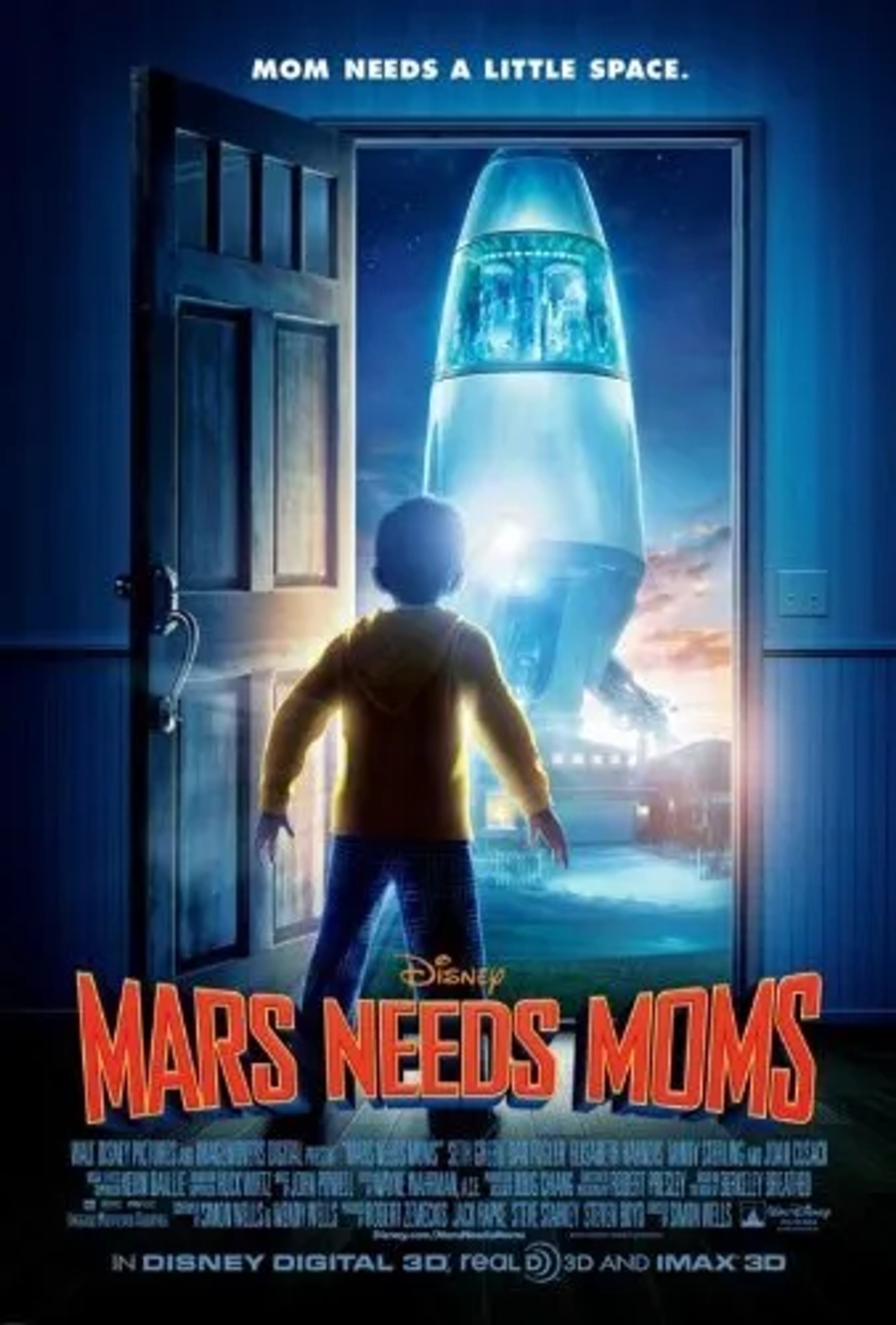 انیمیشن مریخ به مادر نیاز دارد (Mars Needs Moms 2011)