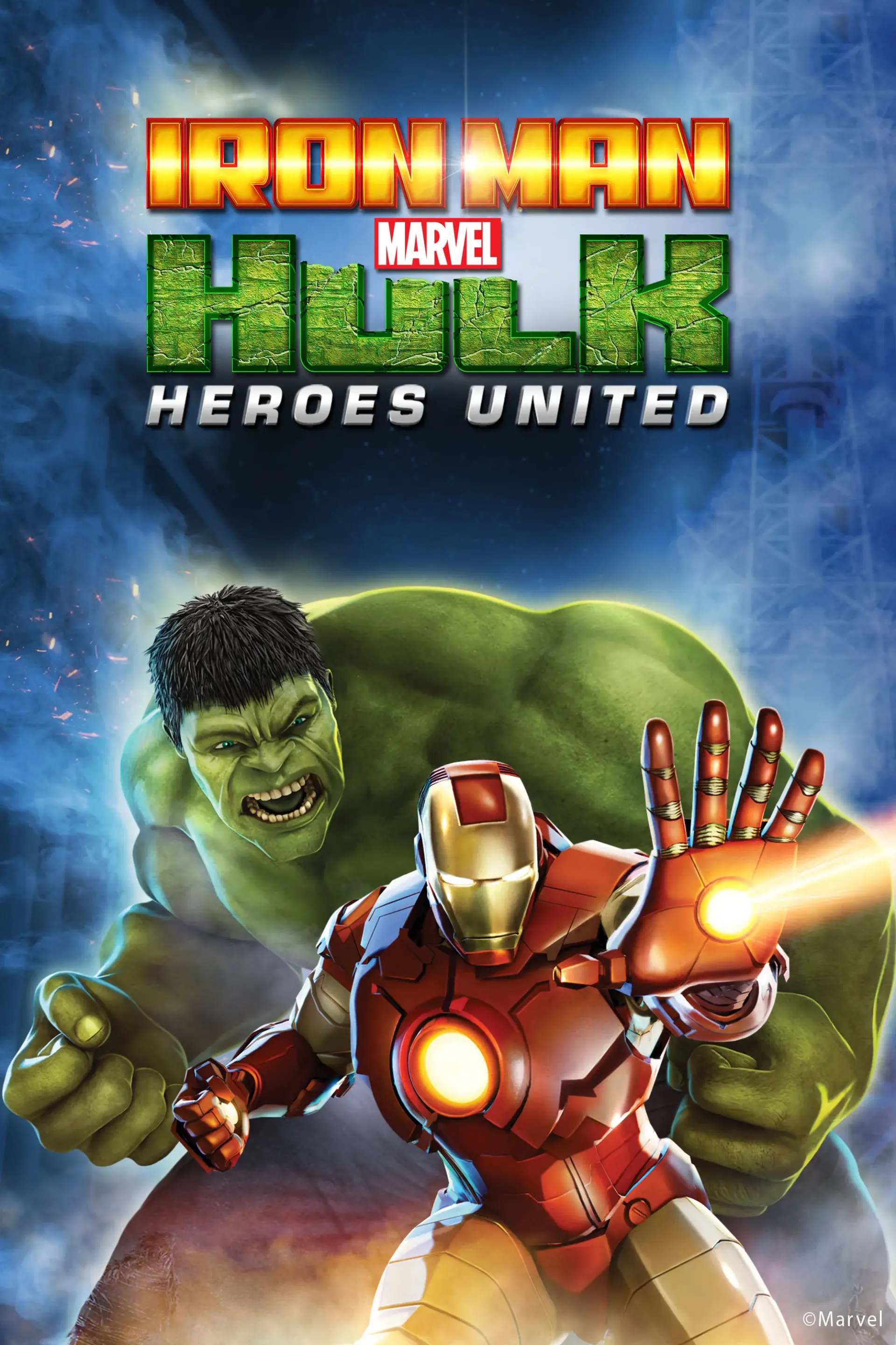 انیمیشن مرد آهنی و هالک: قهرمانان متحد (Iron Man & Hulk: Heroes United 2013)