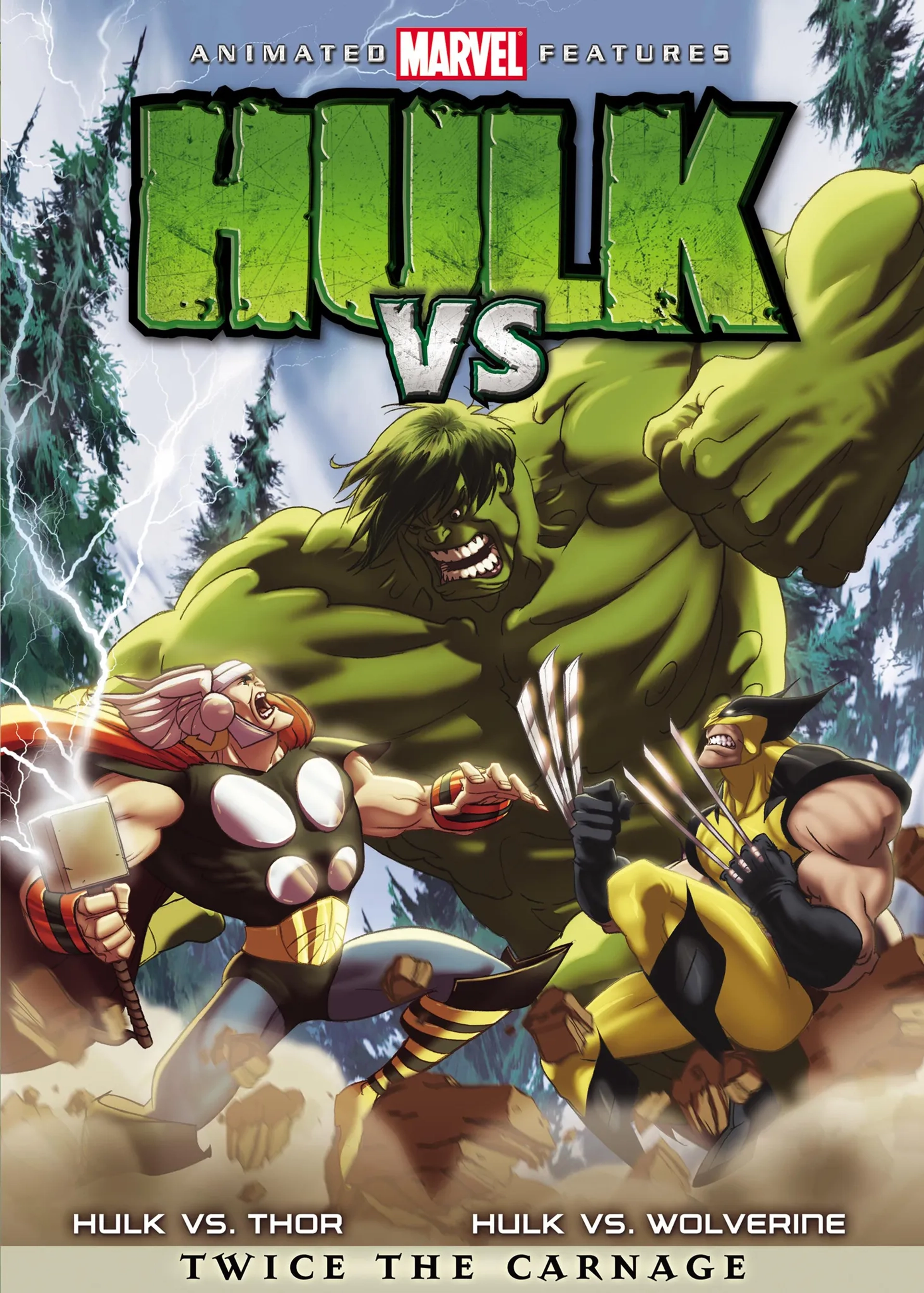 انیمیشن هالک در برابر ولورین و ثور (Hulk Vs. 2009)