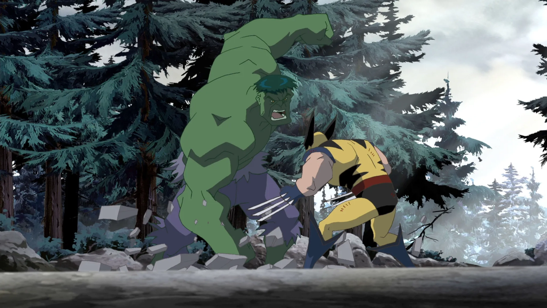 انیمیشن هالک در برابر ولورین و ثور (Hulk Vs. 2009)