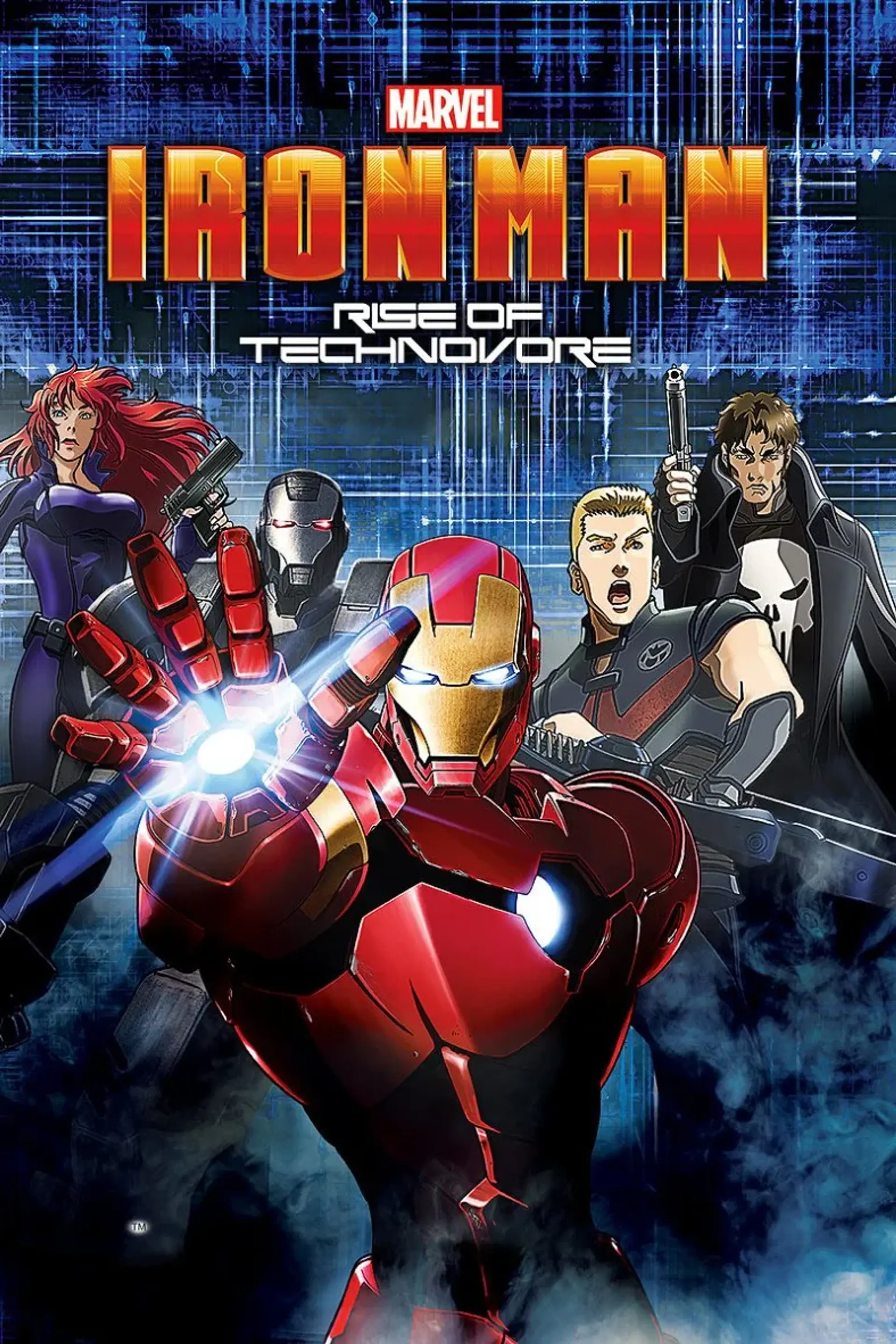 انیمیشن مرد آهنی شورش تکنوور (Iron Man: Rise of Technovore 2013)