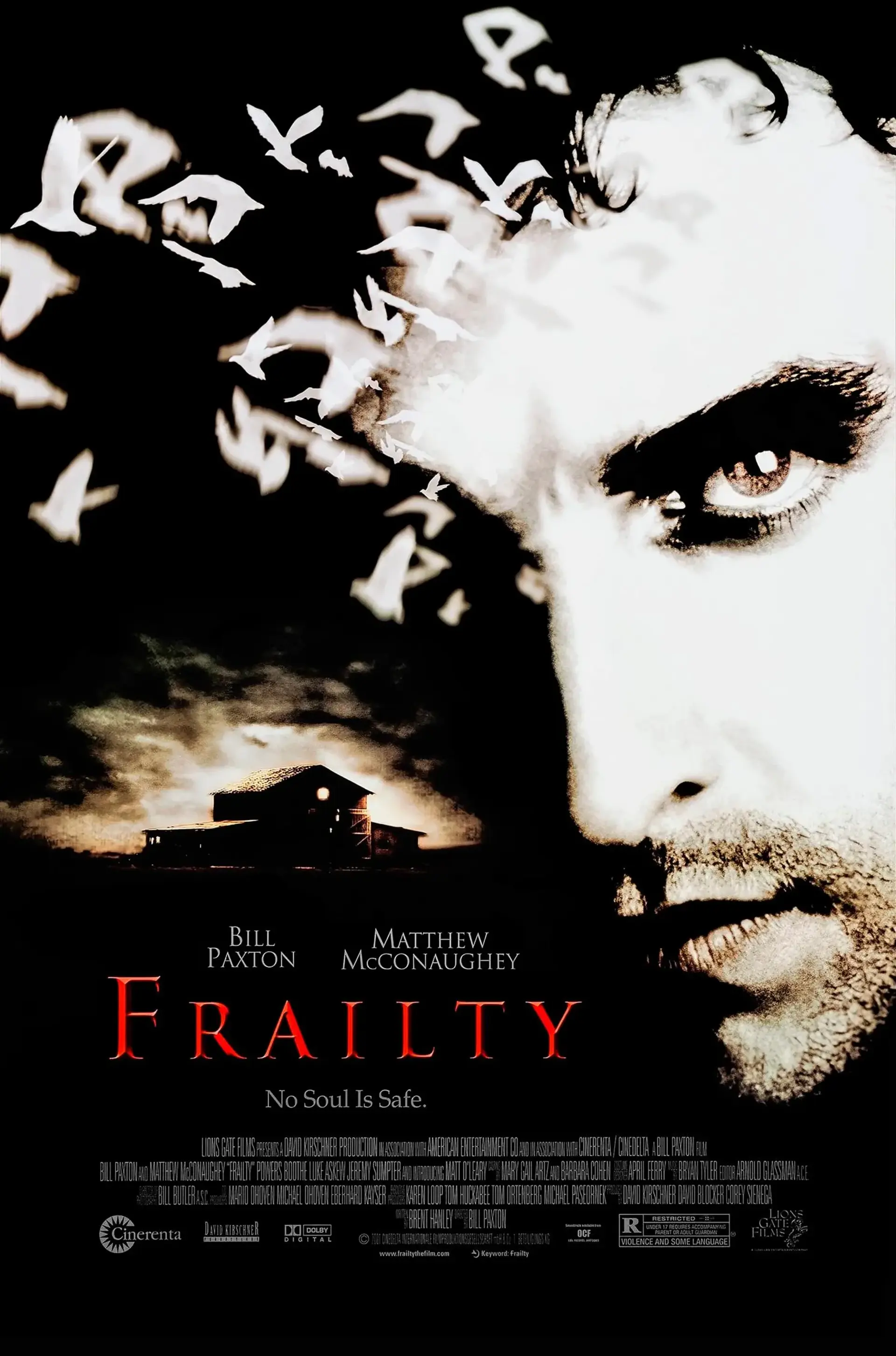 فیلم سرزمین مجازات	(Frailty 2001)