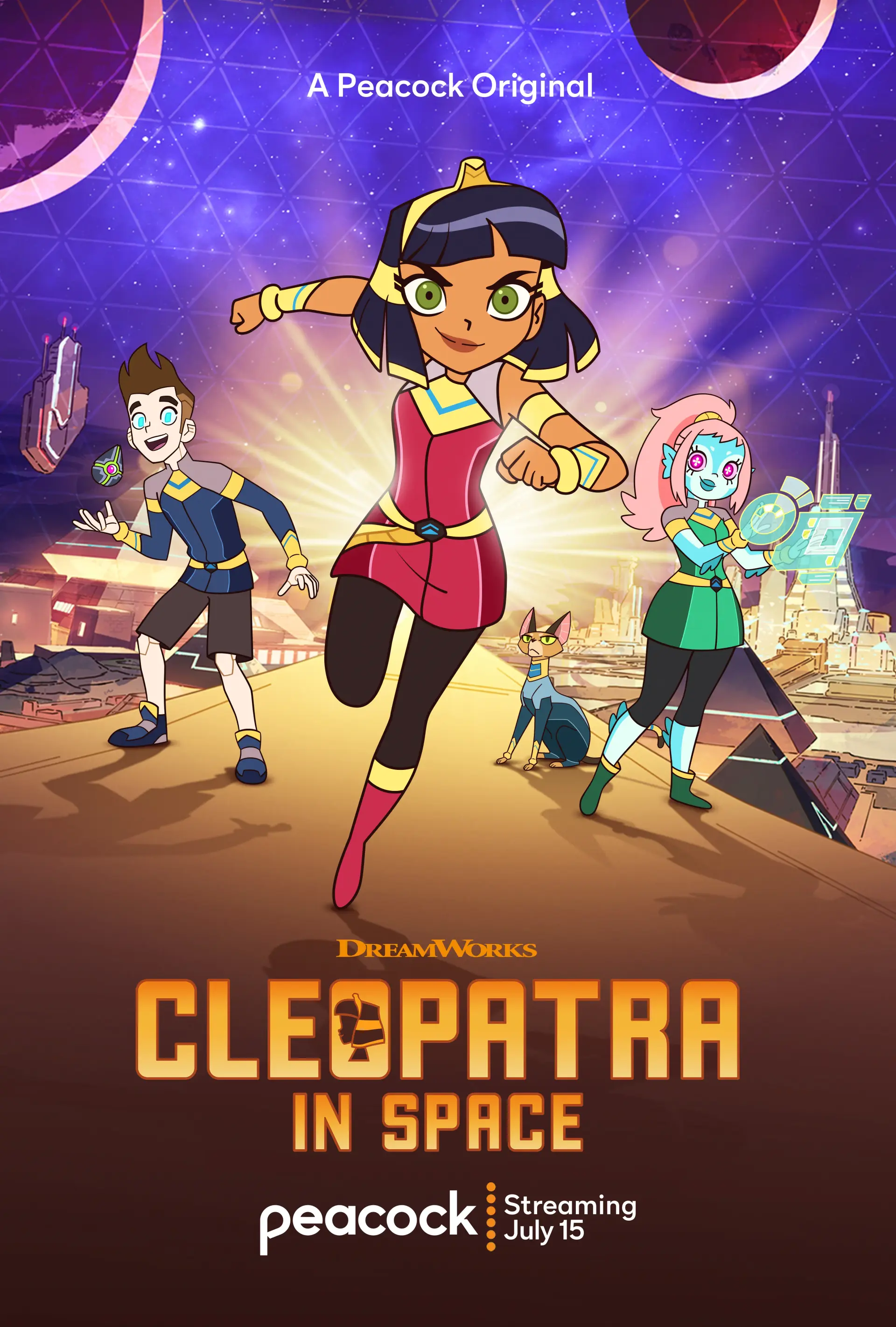 انیمیشن کلئوپاترا در فضا (Cleopatra in Space 2019)