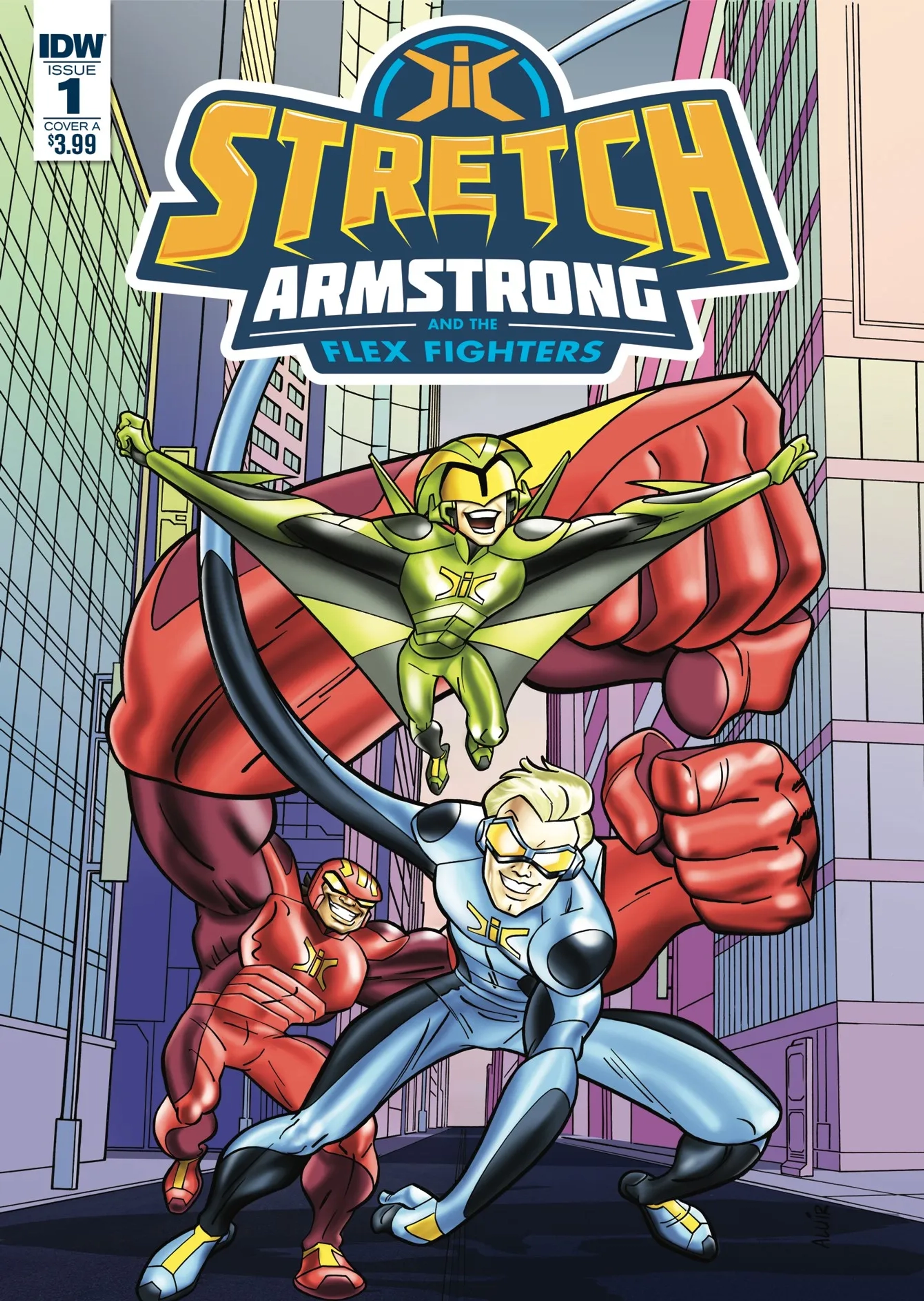 انیمیشن استرچ آرمسترانگ و جنگجویان فلکس (Stretch Armstrong & the Flex Fighters 2017)