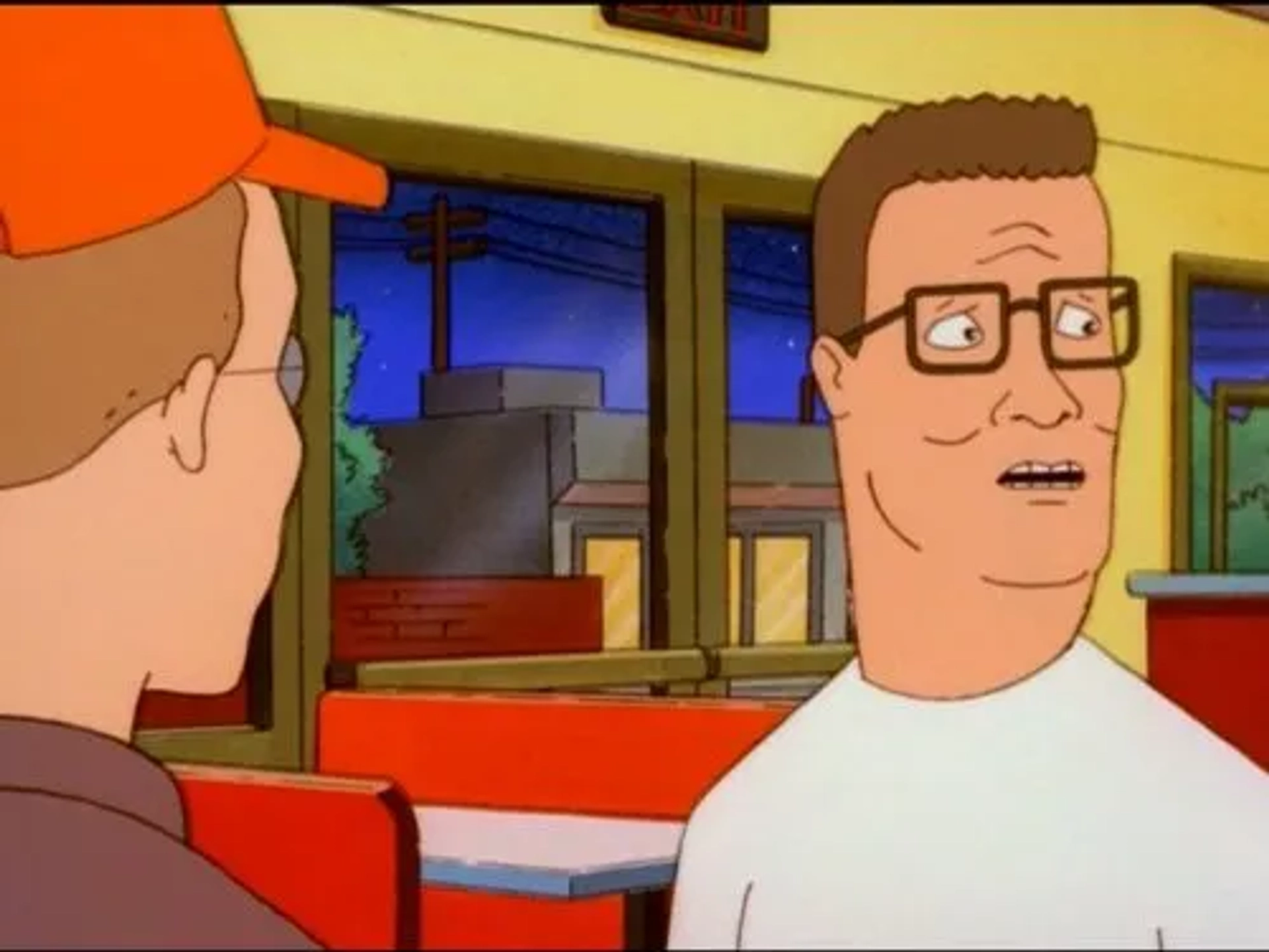 Johnny Hardwick and Mike Judge in King of the Hill (1997)