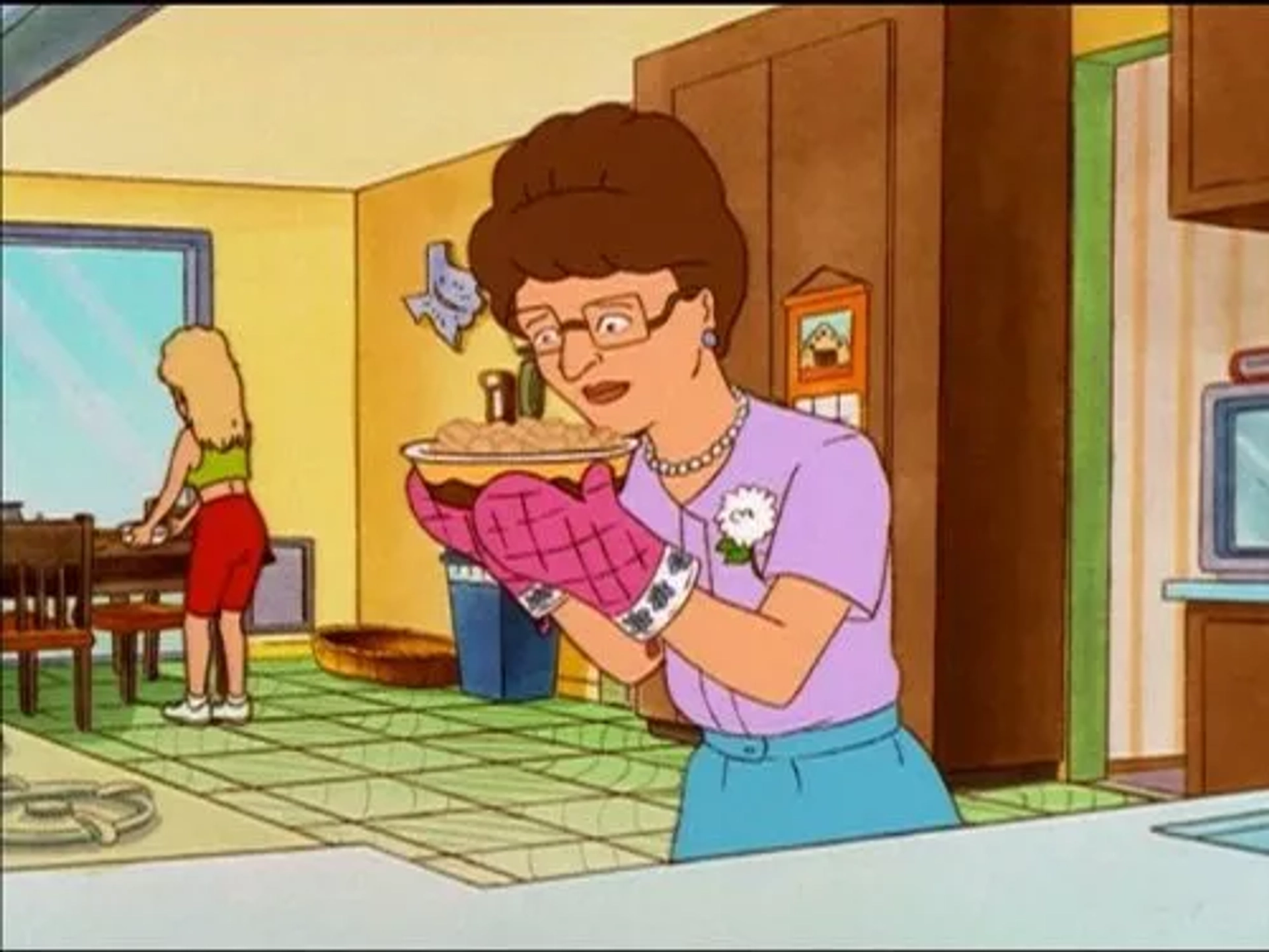 Kathy Najimy and Brittany Murphy in King of the Hill (1997)