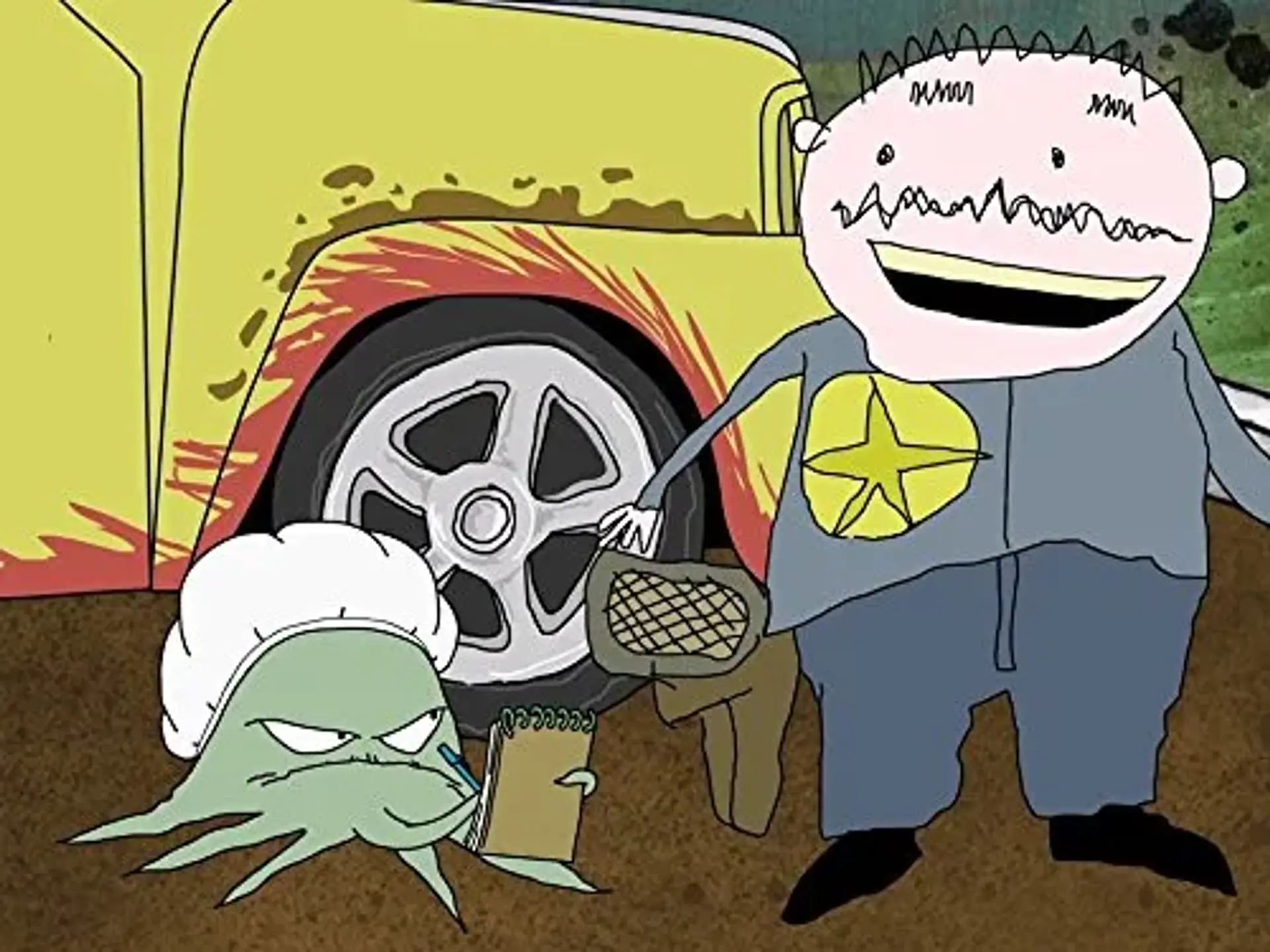 انیمیشن ماجراهای کولیرها (Squidbillies 2005)