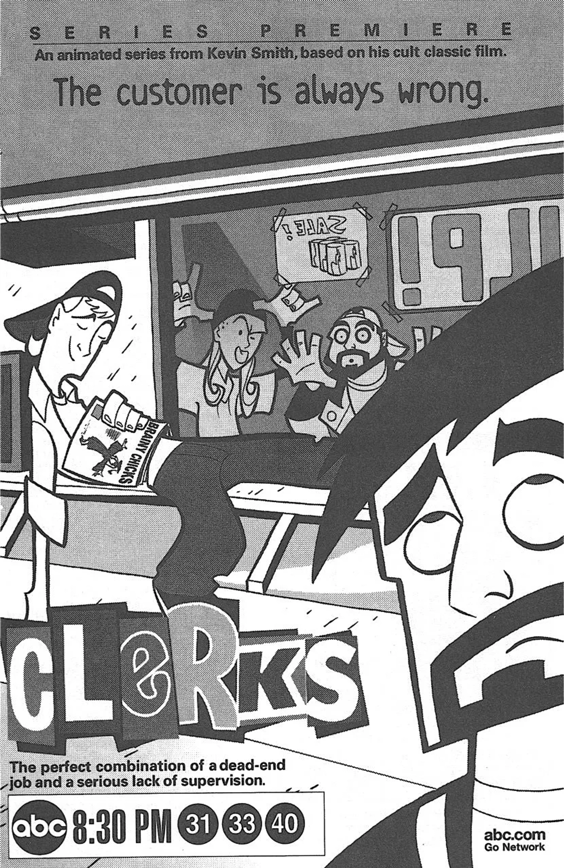 انیمیشن فروشنده ها (Clerks 2000)