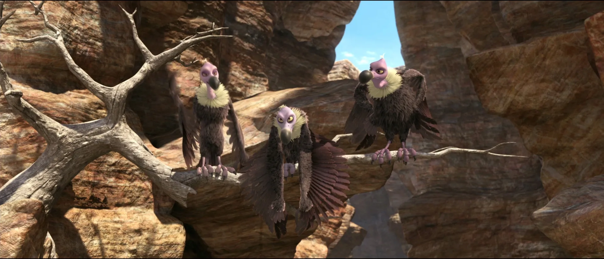 James Carter Cathcart, Gary McHenley, and Ruben Lloyd in Conference of Animals (2010)