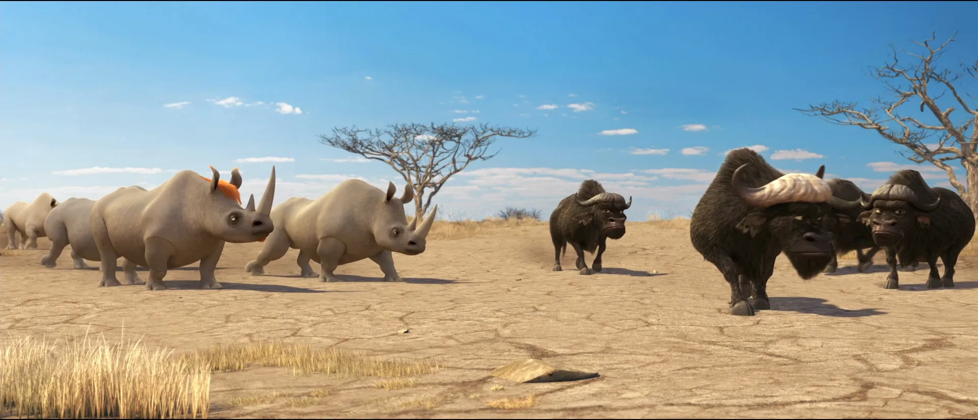 Sean Schemmel and Marc Thompson in Conference of Animals (2010)