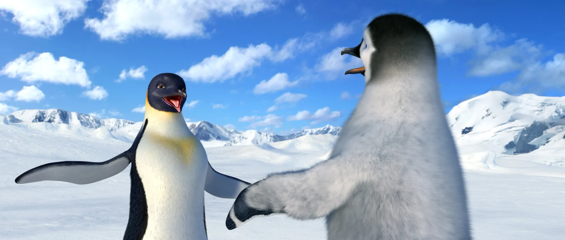 Elijah Wood and Brittany Murphy in Happy Feet (2006)
