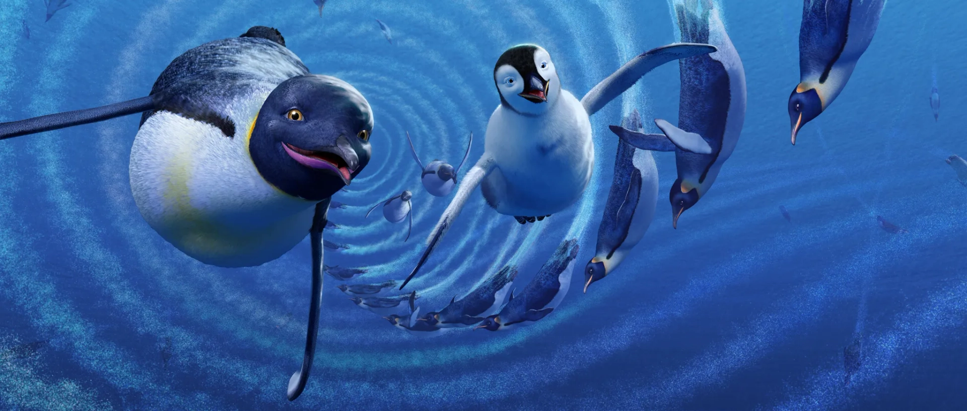 Elijah Wood and Brittany Murphy in Happy Feet (2006)
