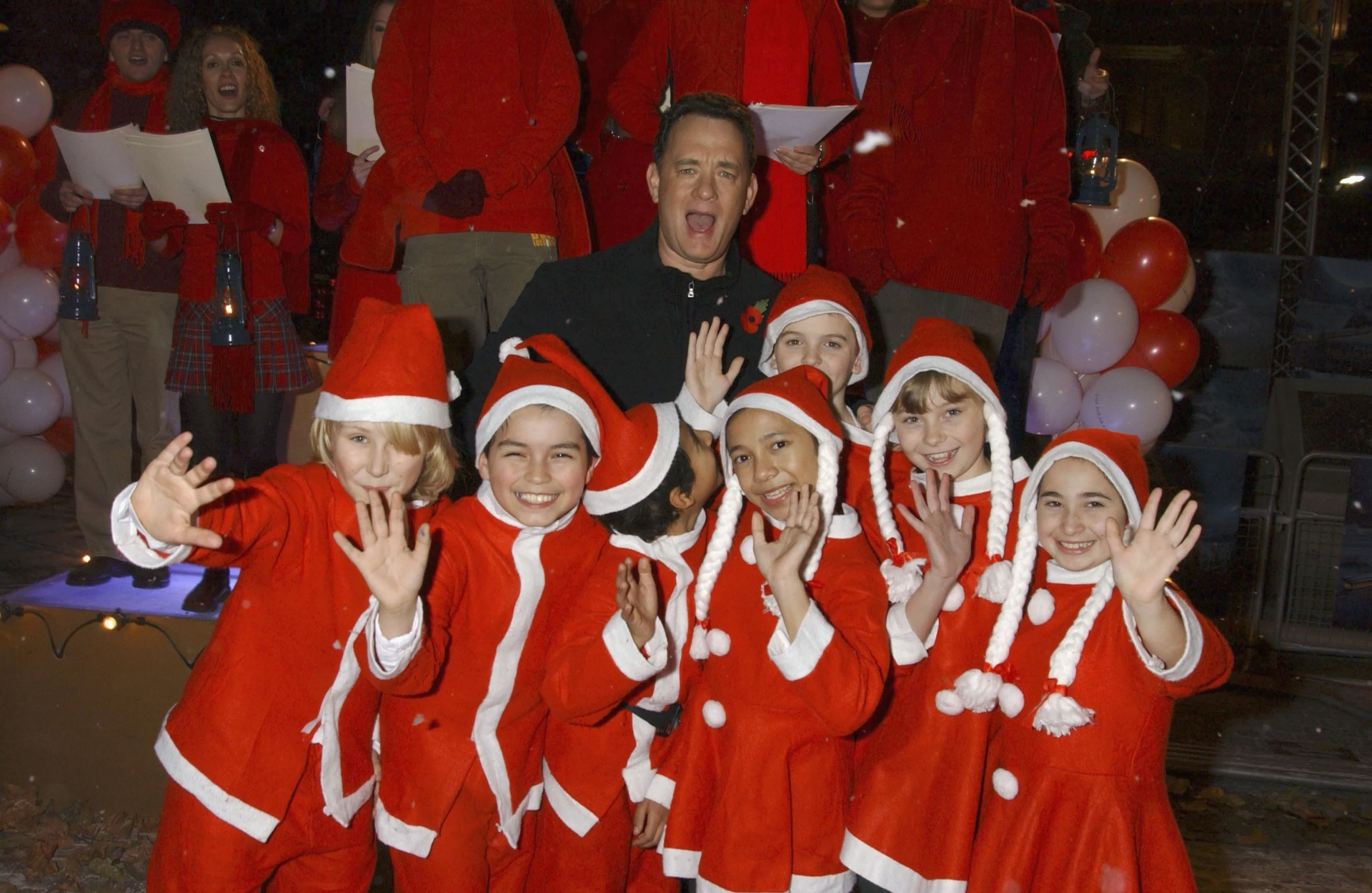 Tom Hanks at an event for The Polar Express (2004)