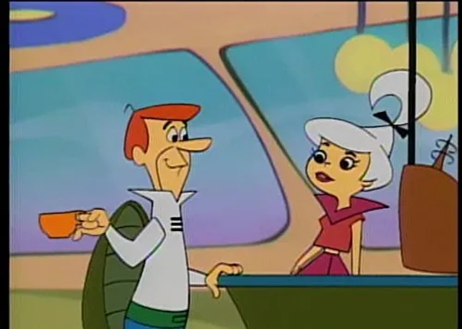 George O'Hanlon and Janet Waldo in The Jetsons (1962)