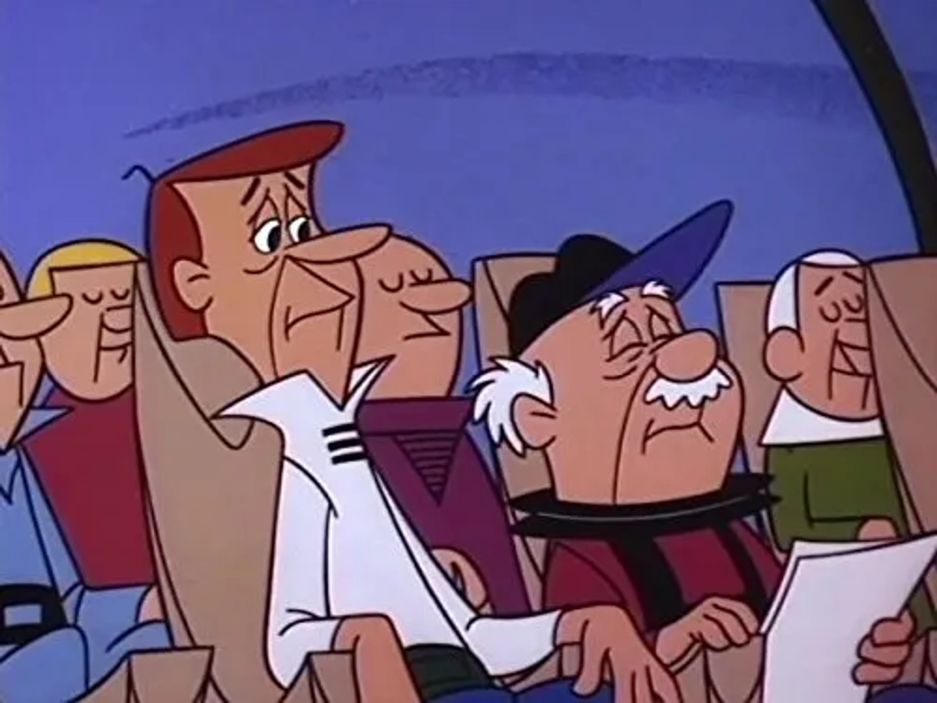 George O'Hanlon and Jean Vander Pyl in The Jetsons (1962)