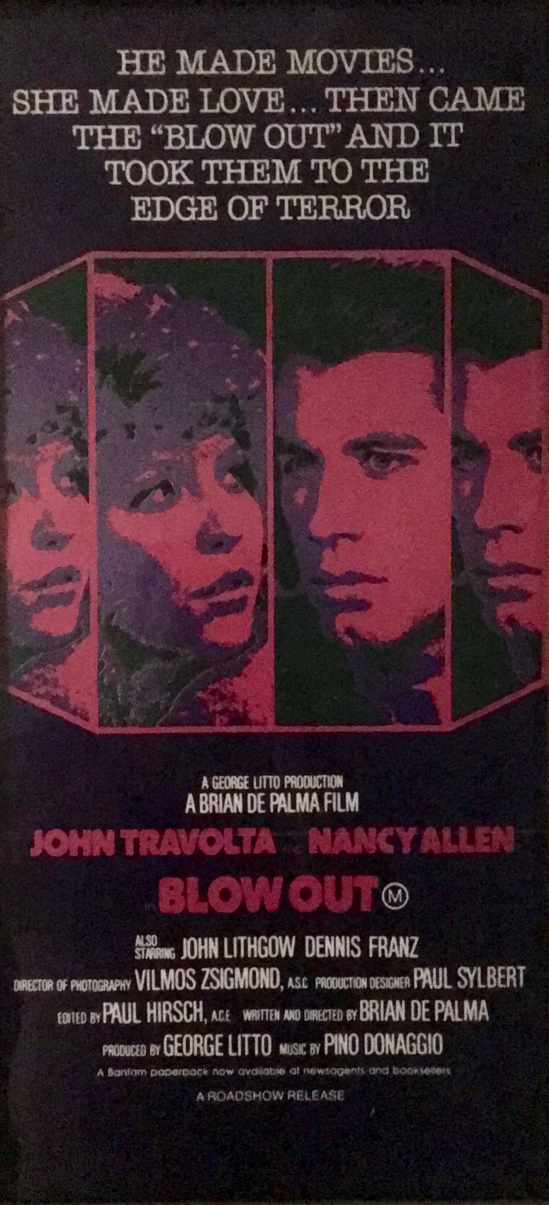 فیلم به هم ریختن (Blow Out 1981)