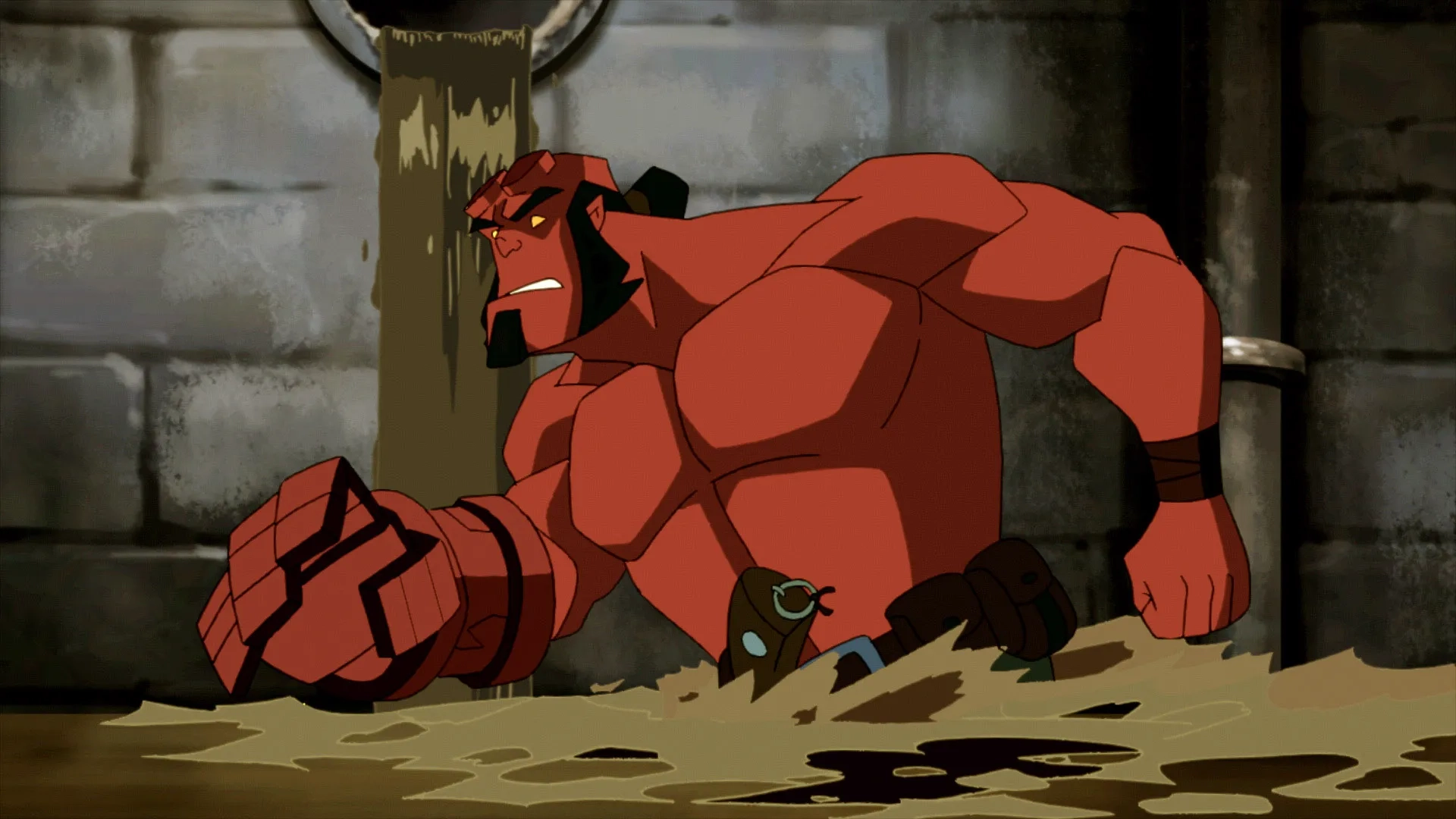 انیمیشن پسر جهنمی: خون و آهن (Hellboy Animated: Blood and Iron 2007)