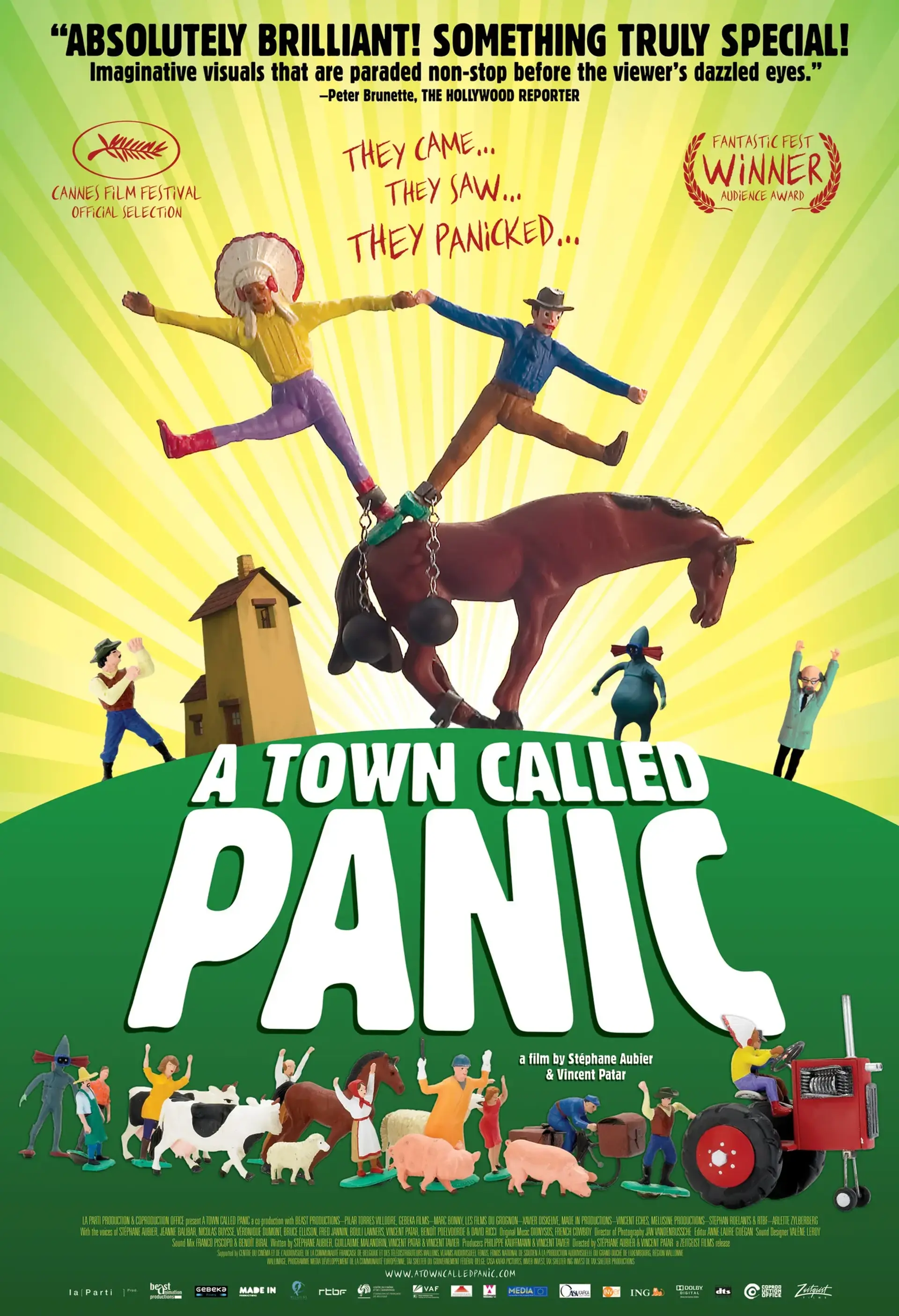 انیمیشن شهر پرت (A Town Called Panic 2009)