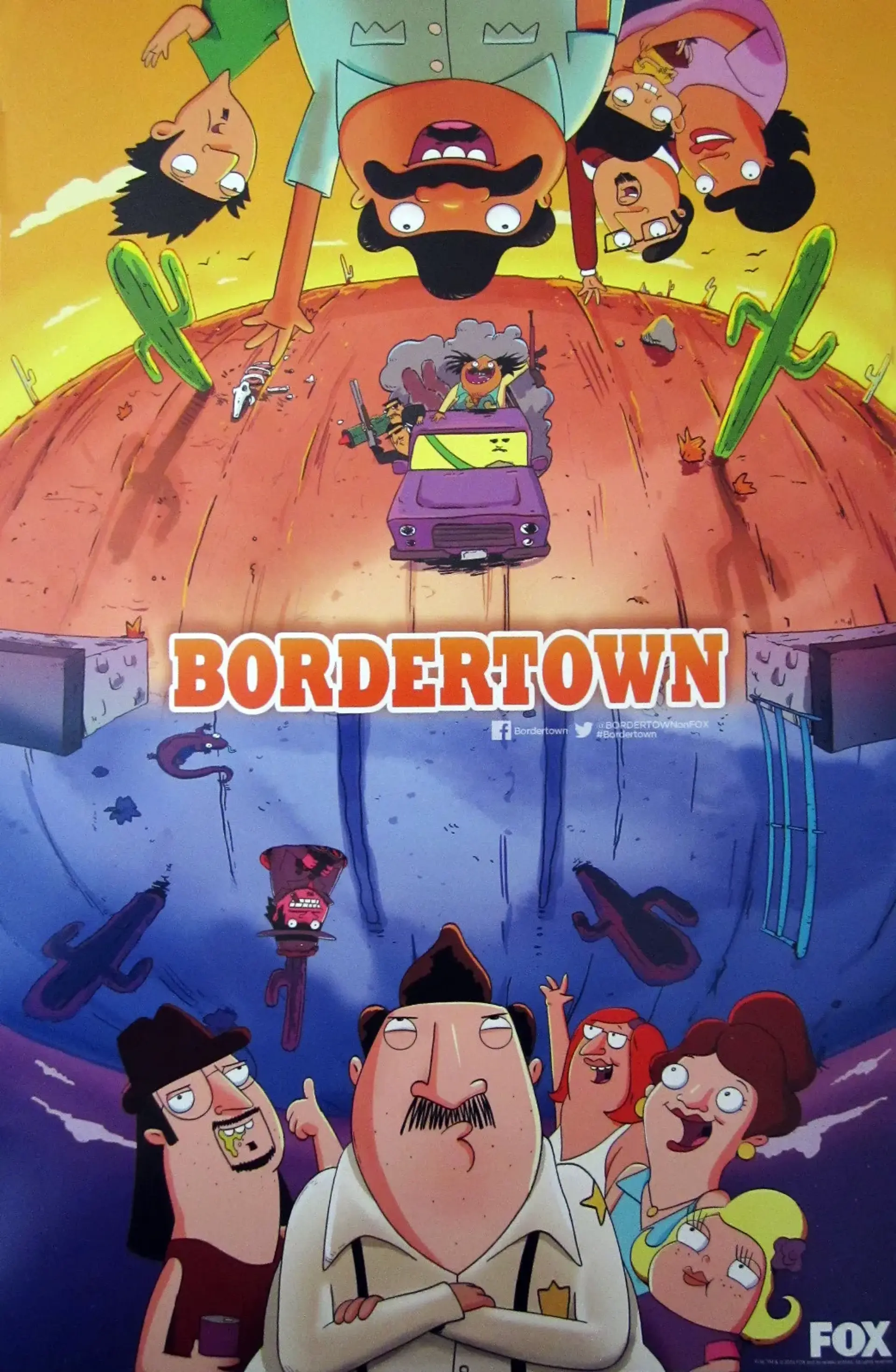 انیمیشن شهر مرزی (Bordertown 2016)