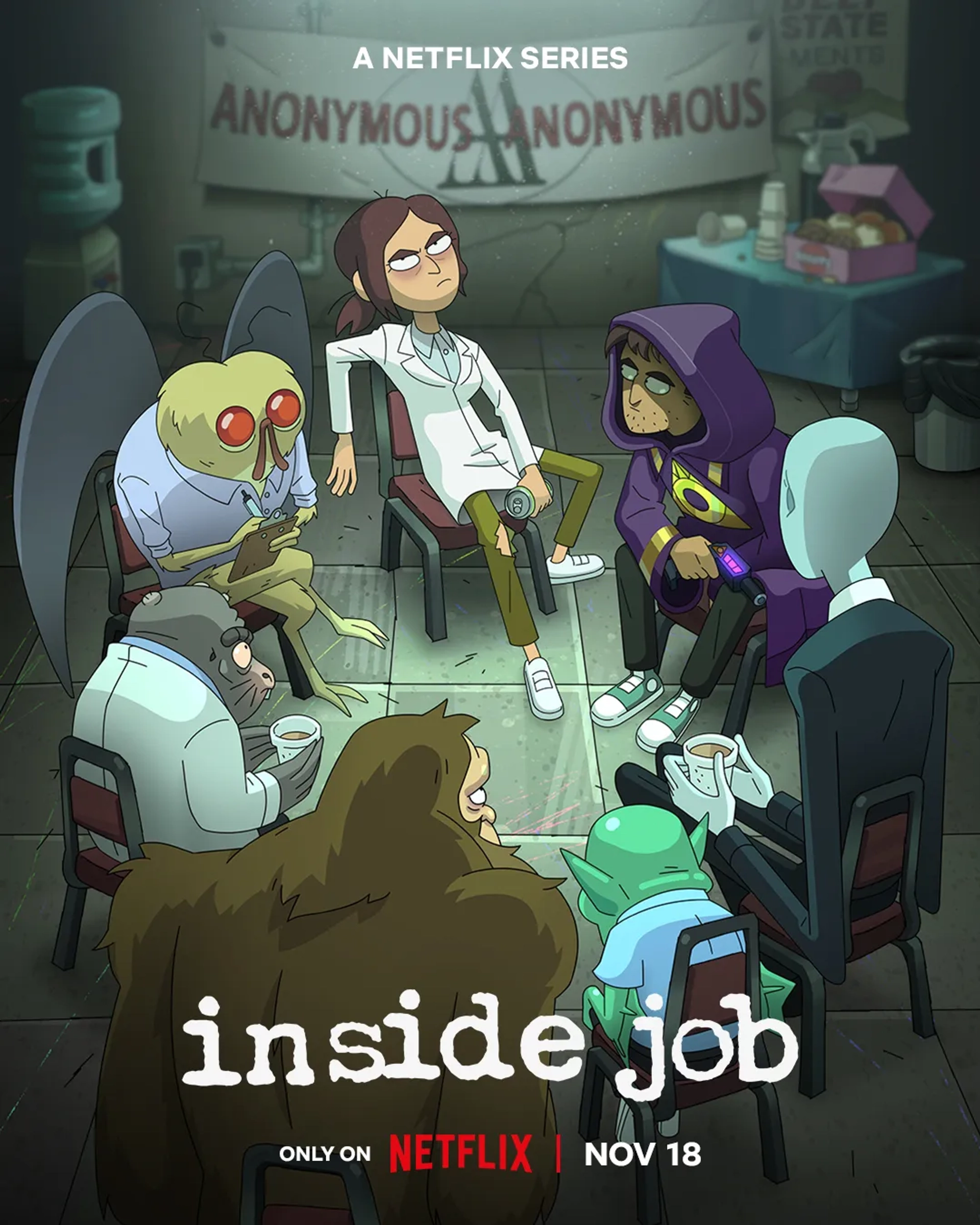 انیمیشن شغل داخلی (Inside Job 2021)
