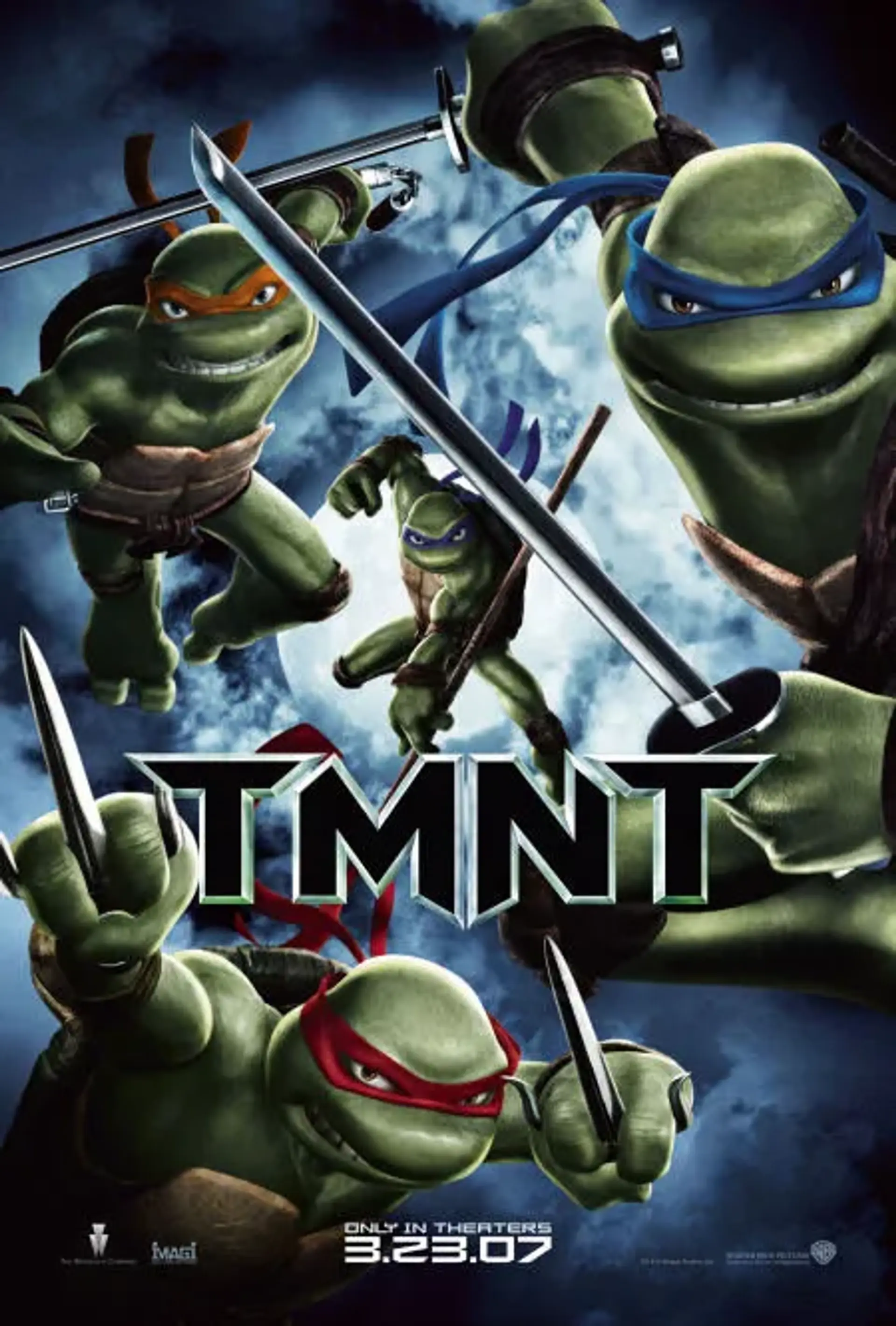 انیمیشن لاک پشت های نینجا (TMNT 2007)