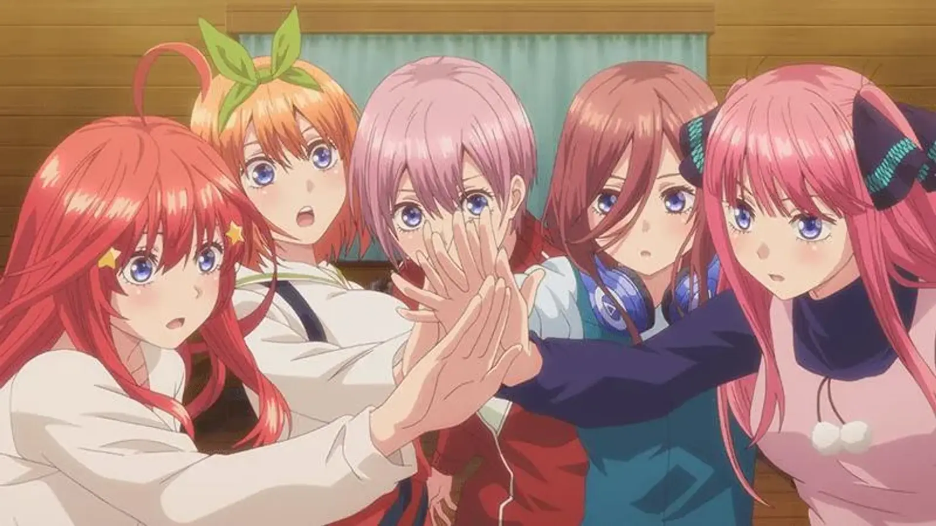 انیمه پنج قلوهای باکلاس (The Quintessential Quintuplets 2019)