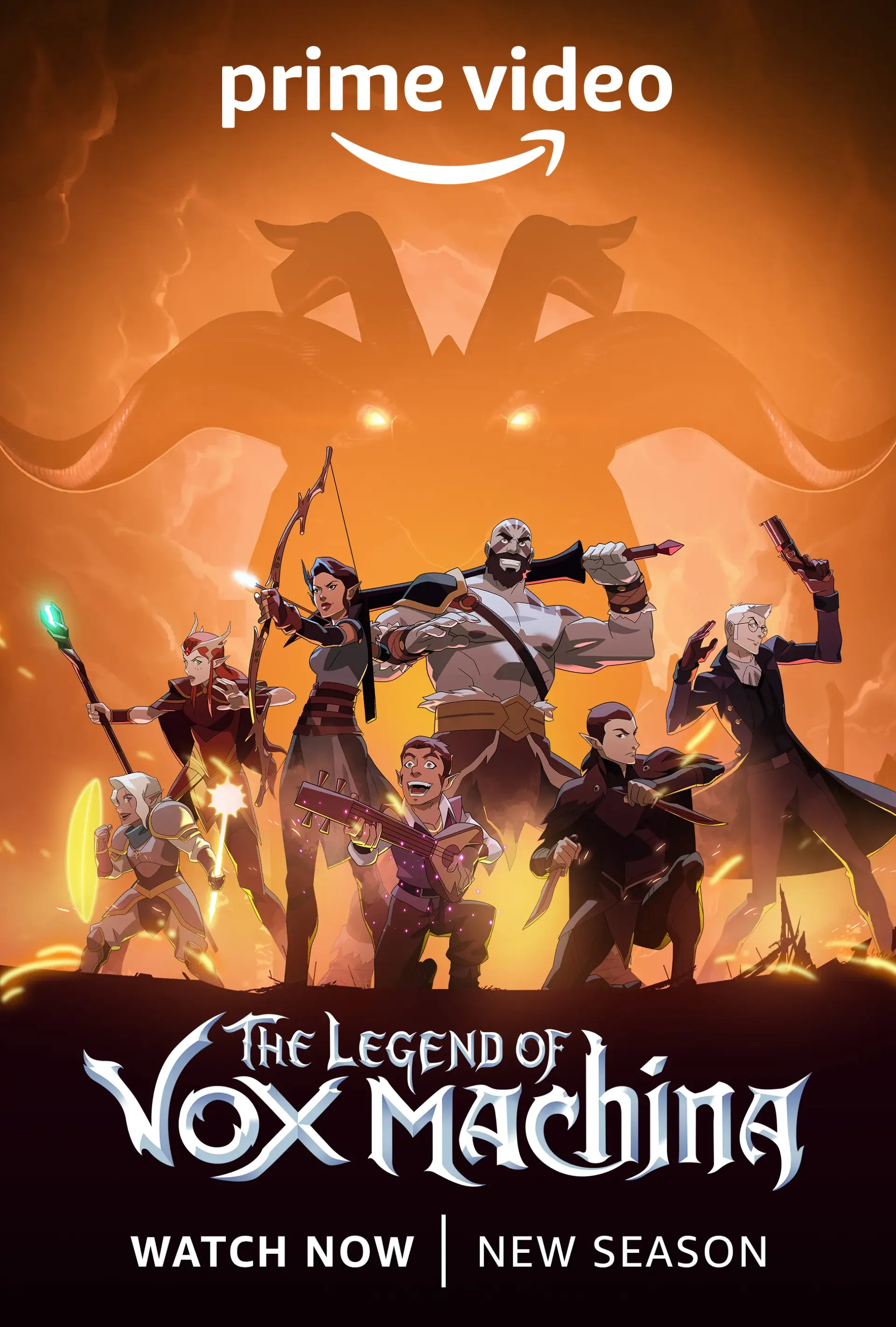 انیمیشن افسانه واکس ماکینا (The Legend of Vox Machina 2022)