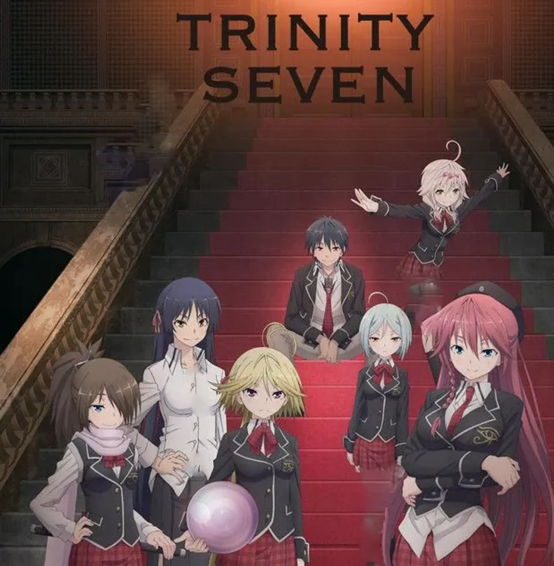 انیمه ترینیتی هفت (Trinity Seven 2014)