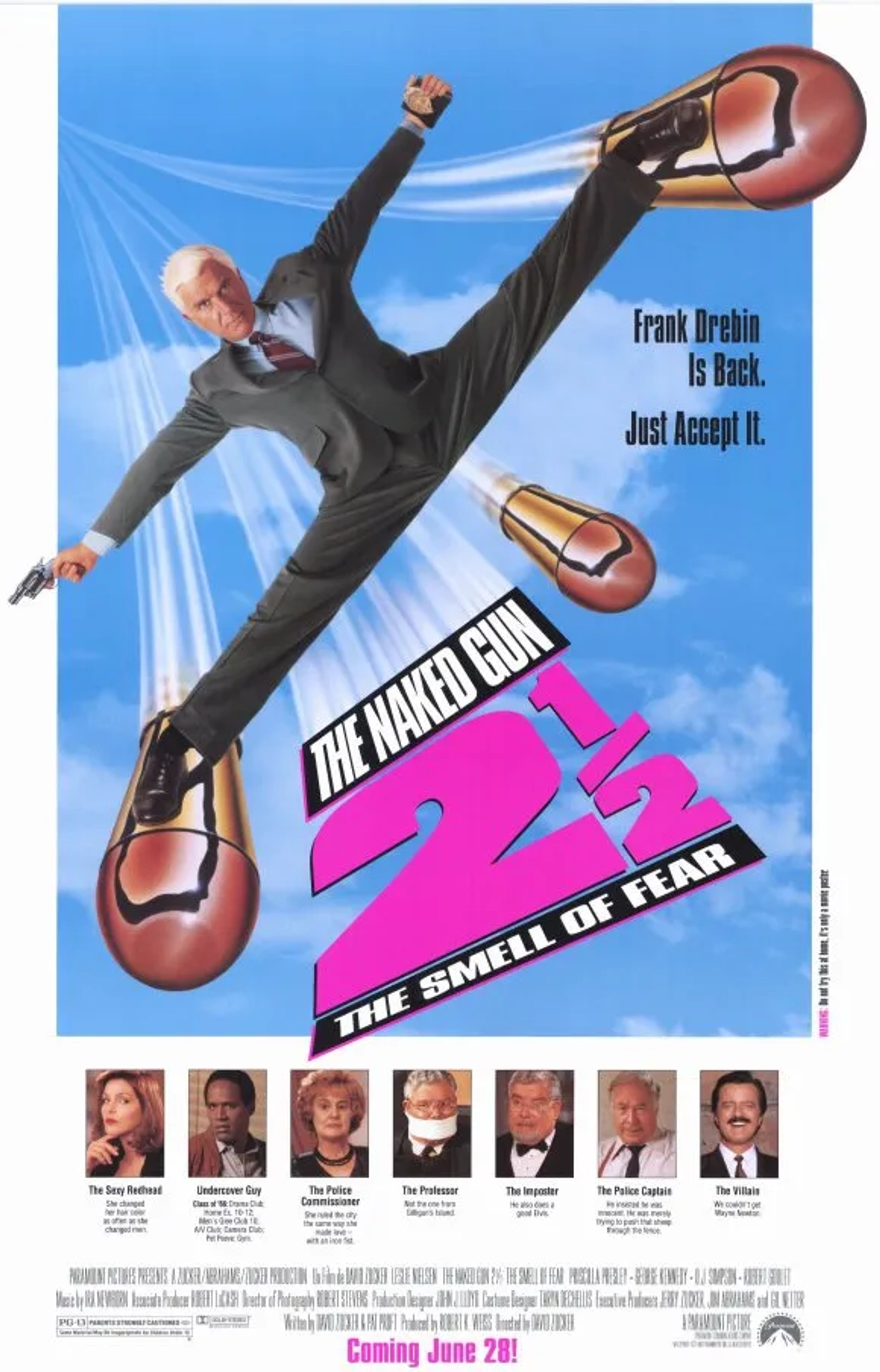 فیلم سلاح عریان دو و یک دوم: بوی ترس (The Naked Gun 2½: The Smell of Fear 1991)
