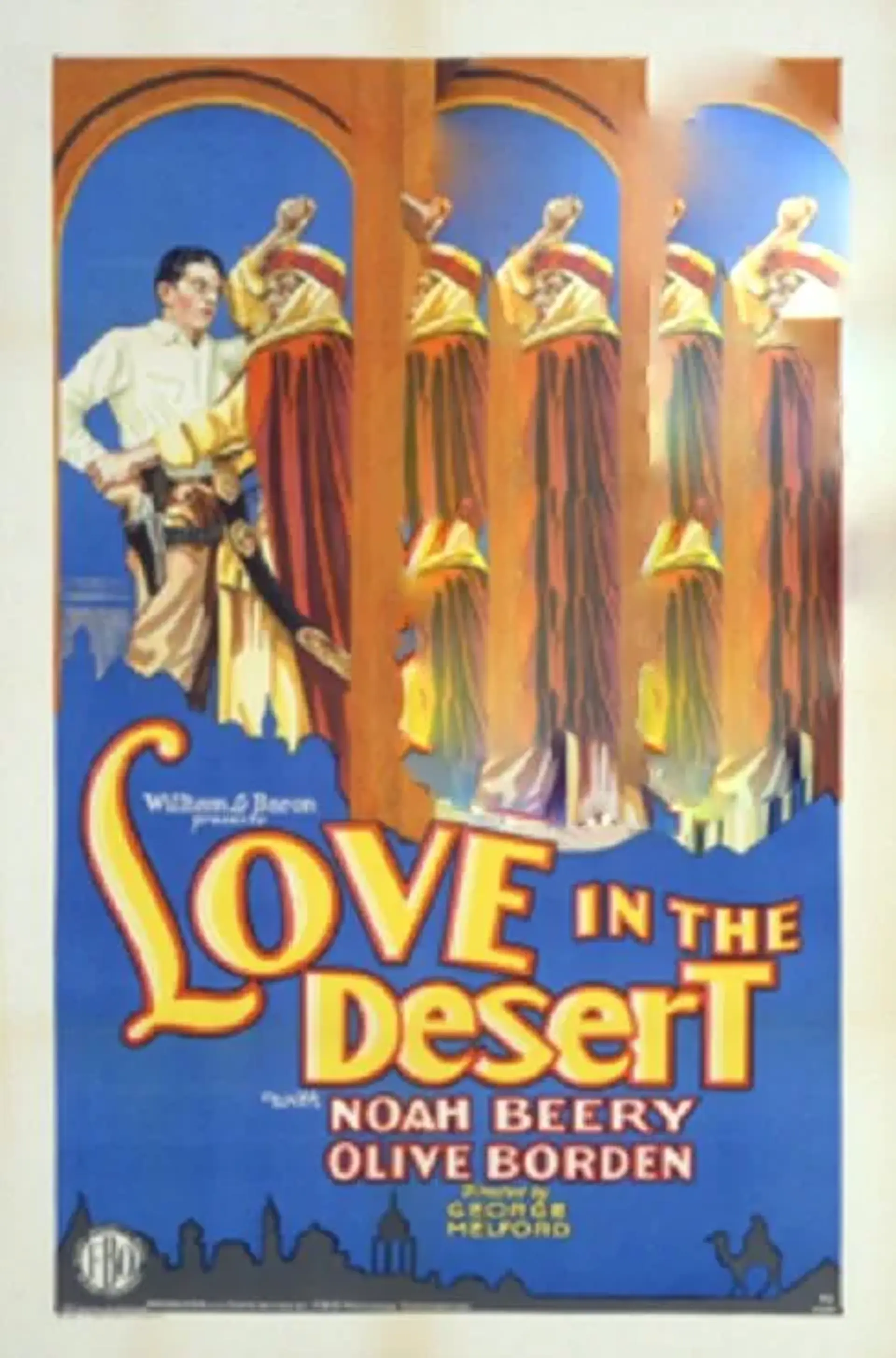 فیلم عاشقانه ای در صحرا (Love in the Desert 1929)